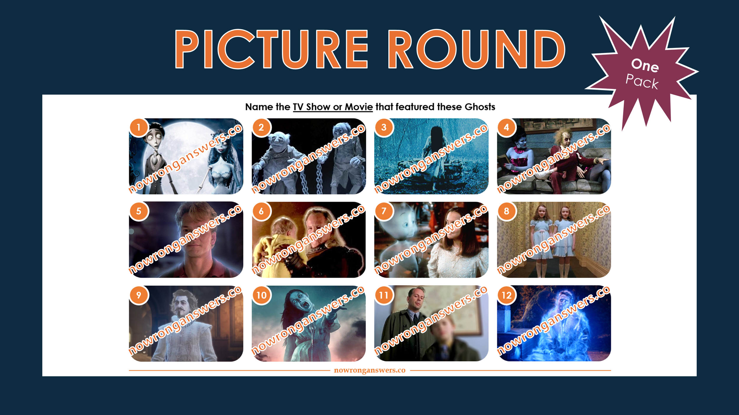 Ghosts from TV & Movies