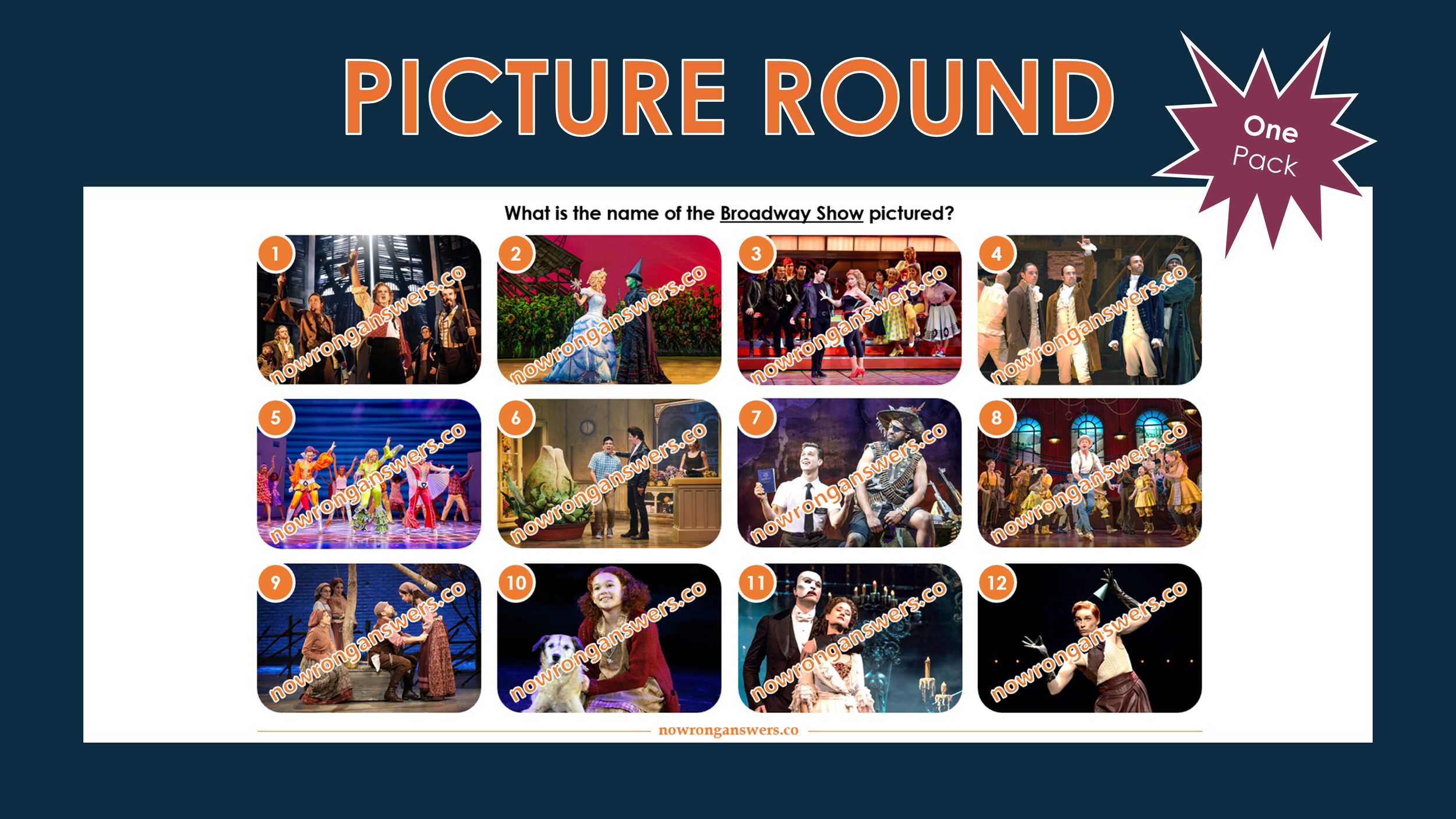 Broadway Shows I