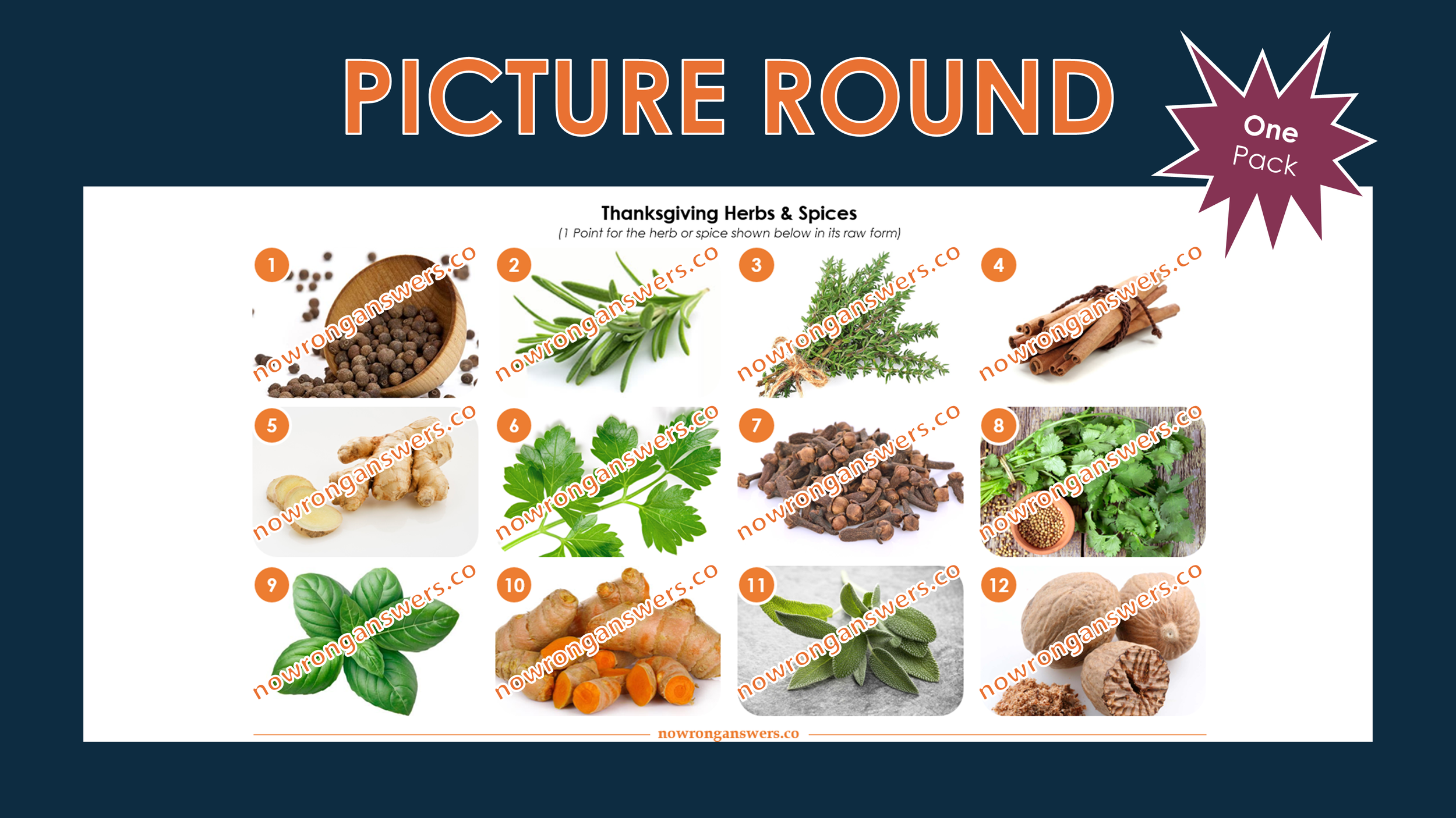 Herbs & Spices in the Raw