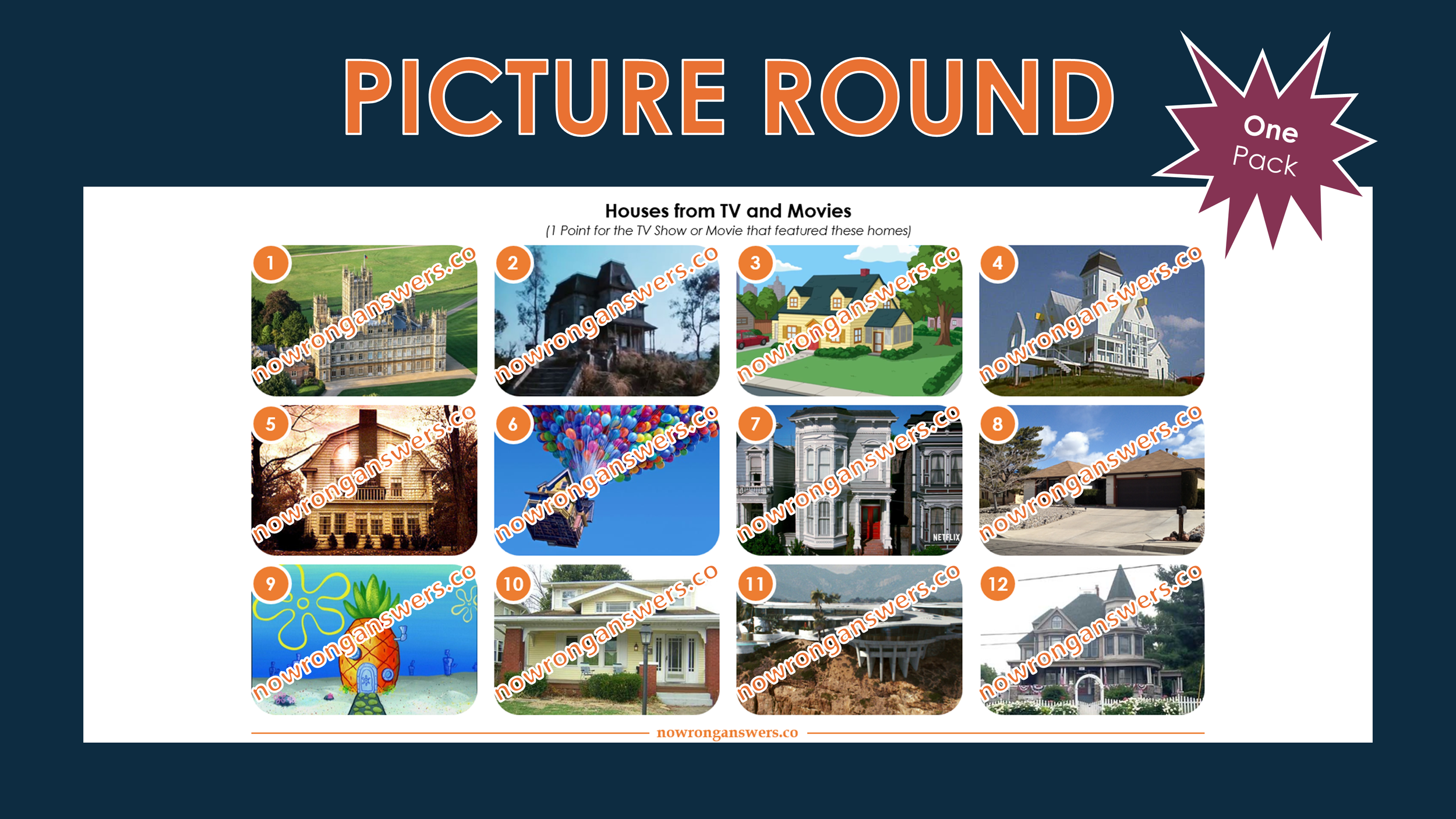 Houses from TV & Movies