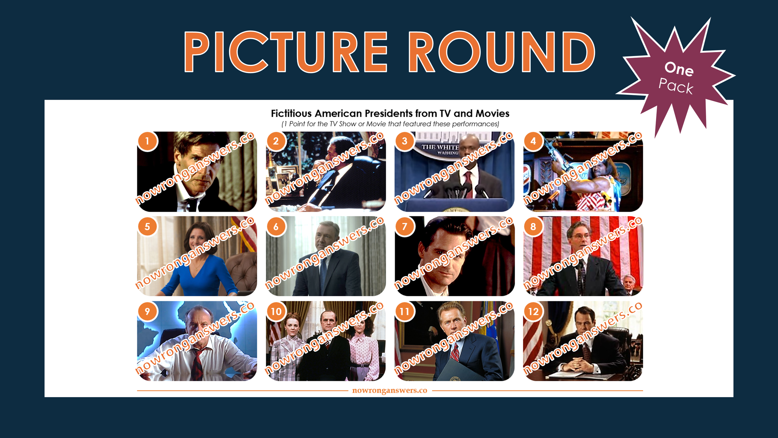 Fictitious American Presidents from TV & Movies