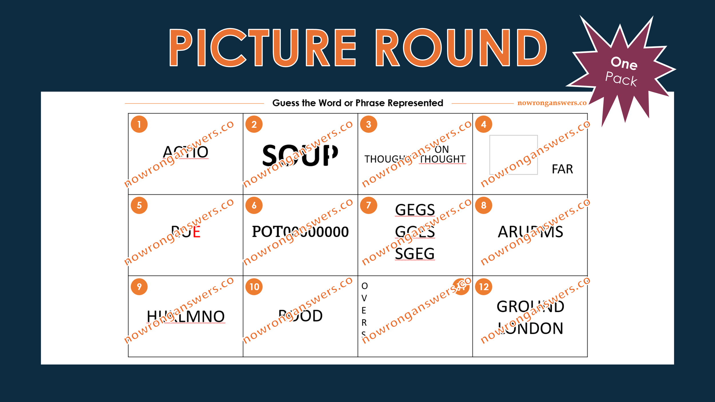 Everyday Phrases Dingbats V
