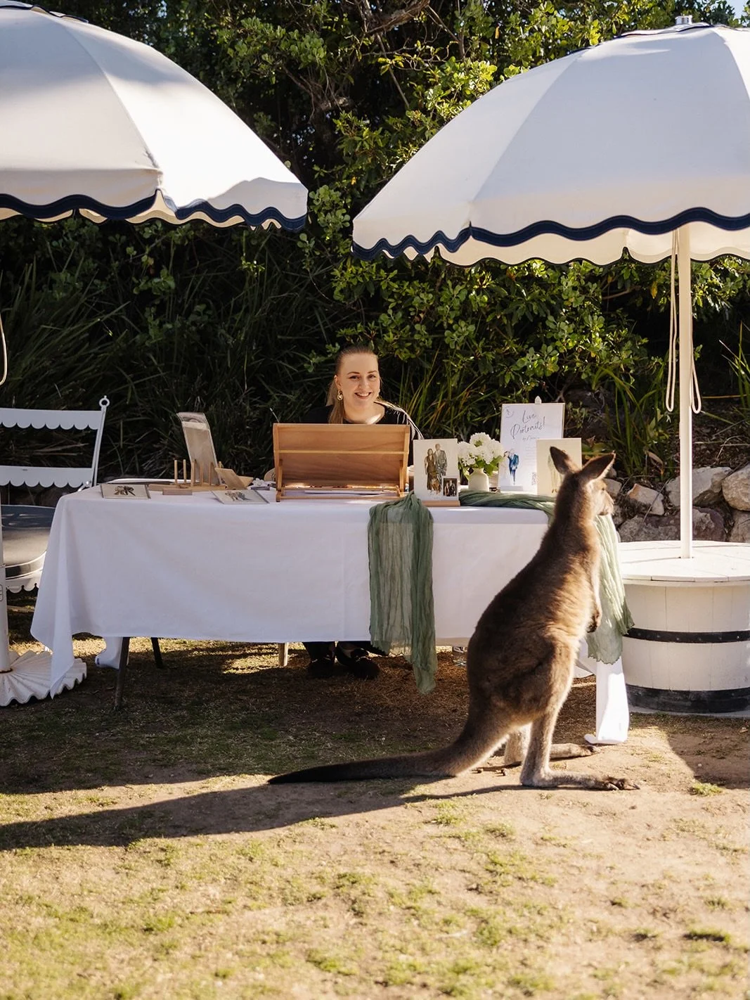🦘🦘🦘 Photo Credit @moodyimagery__ 

Venue @thecovejervisbay
Photographer @moodyimagery_
Content creator @graziacontentcreation
Celebrant @beyond.with.love
Florals @floralthedream
Ceremony florals @eventswithayani
Musician &amp; DJ @oberonlane
Dress