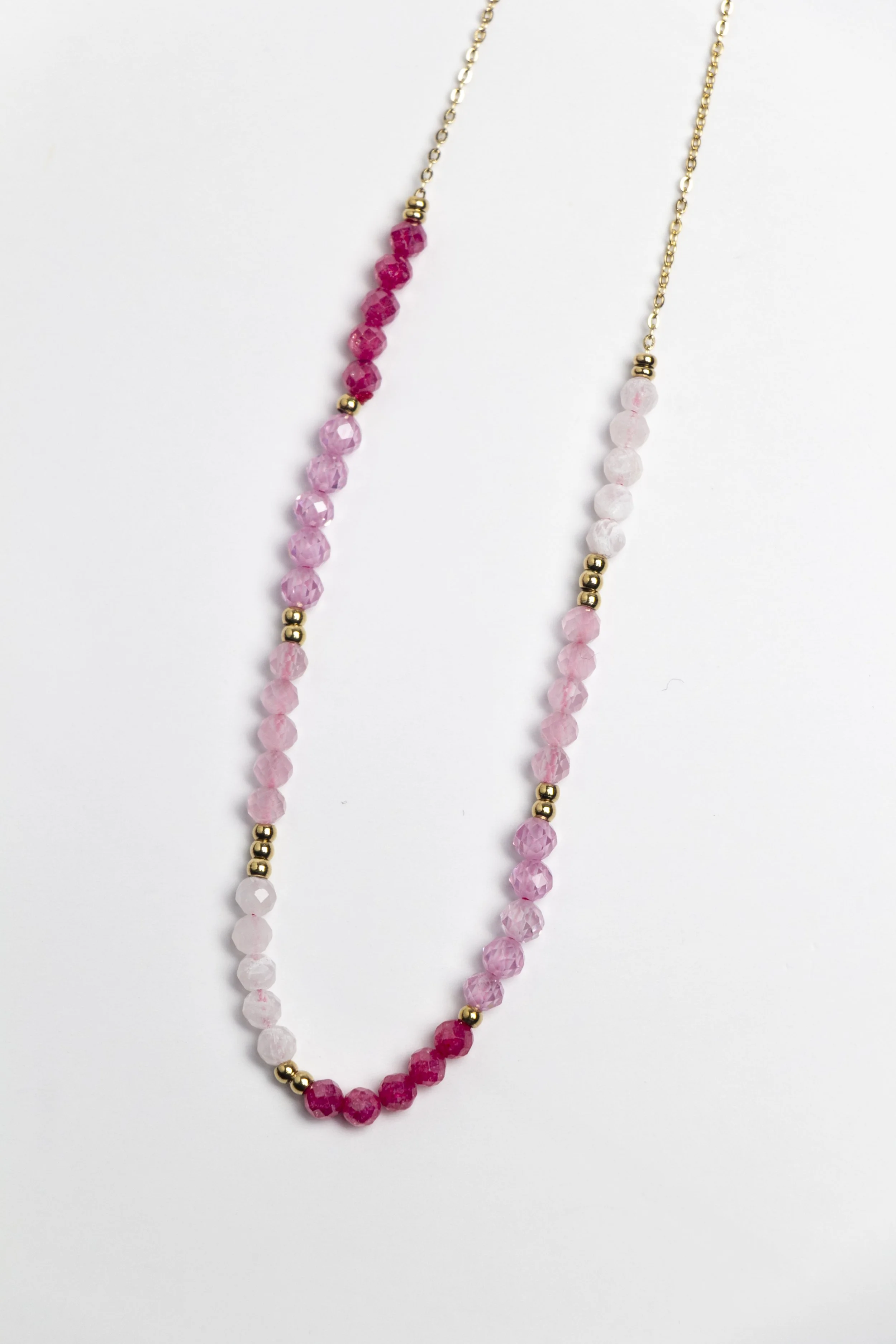 Rosé necklace