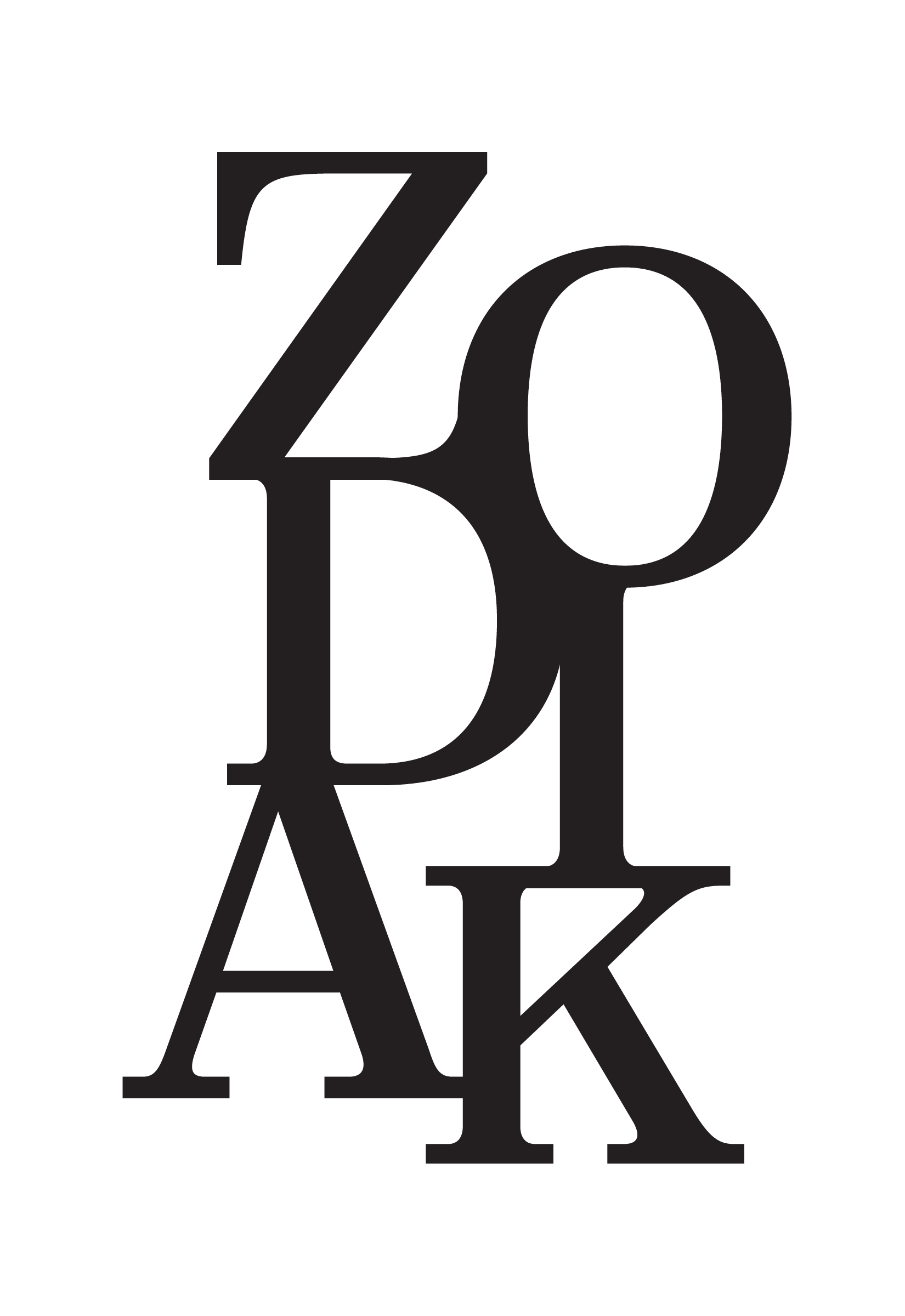 Zodiak Typeface Type Specimen