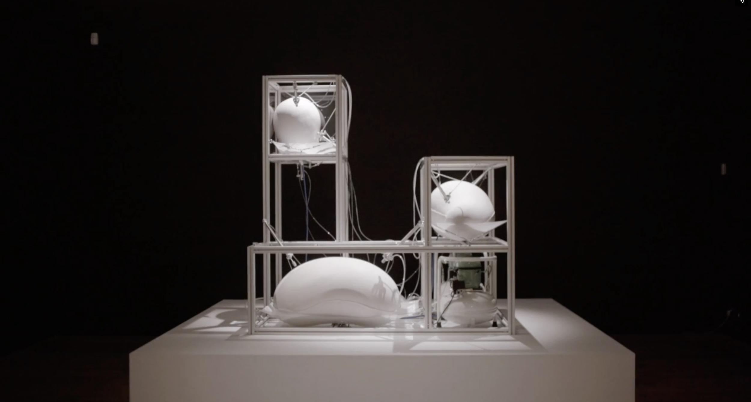 Defense Cascade - kinetic sculpture