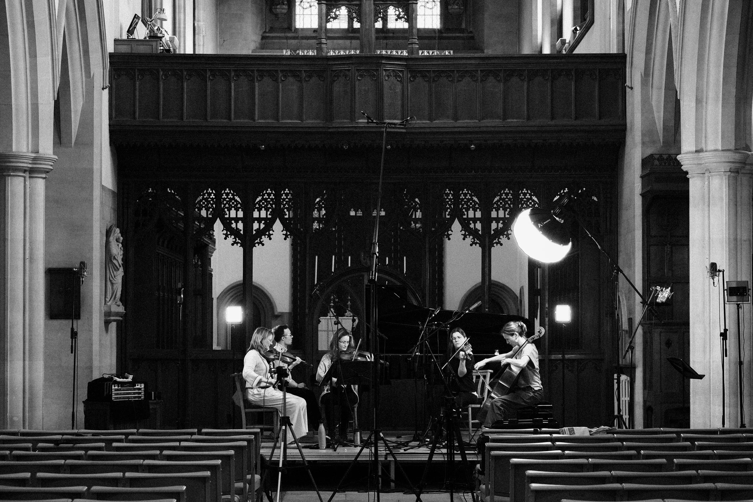Recording session: SJE Arts, Oxford, July 2025