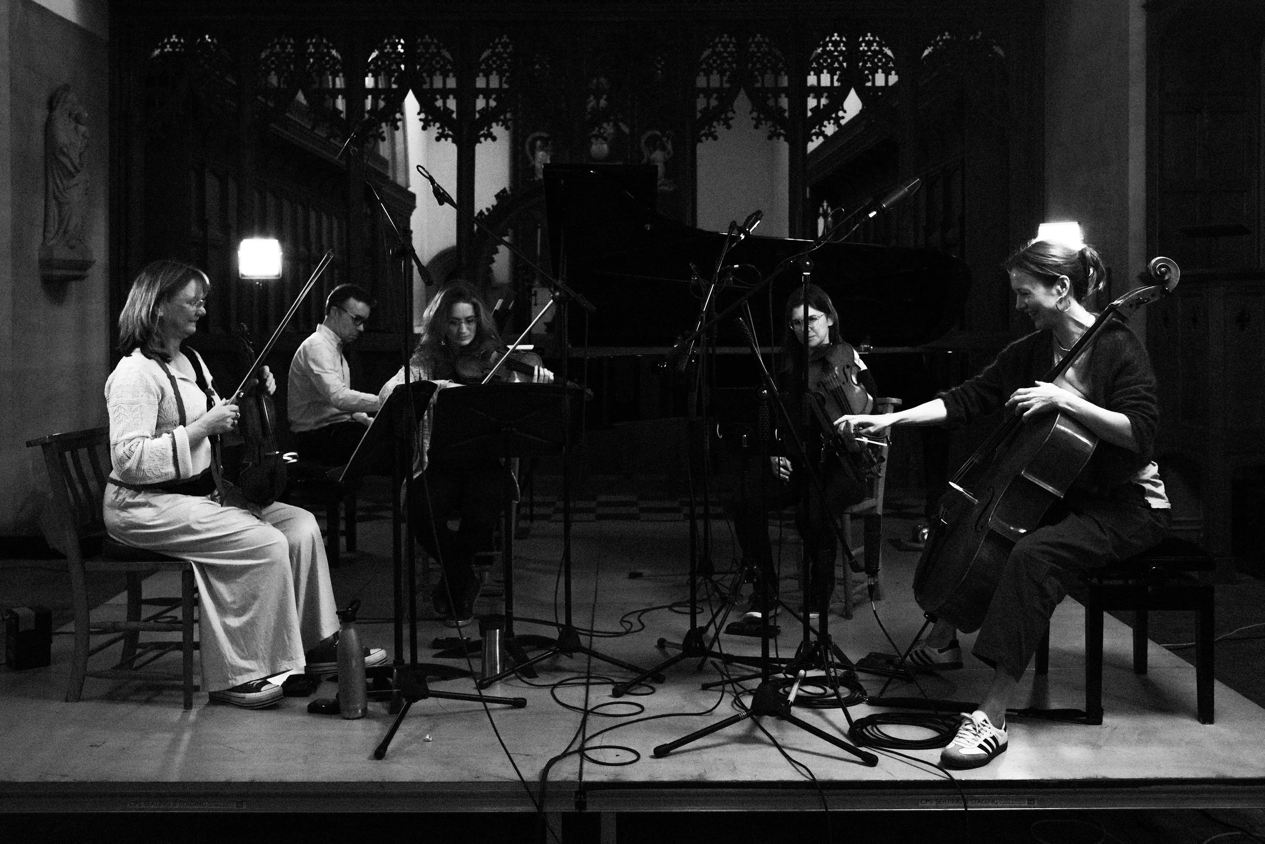 Recording session: SJE Arts, Oxford, July 2025