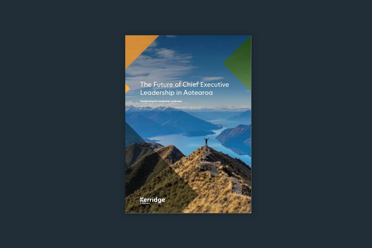 The Future of Chief Executive Leadership in Aotearoa