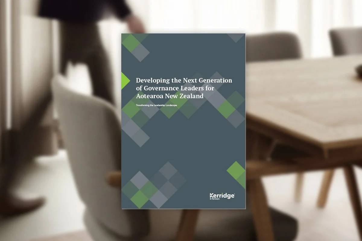 Developing the Next Generation of Governance Leaders