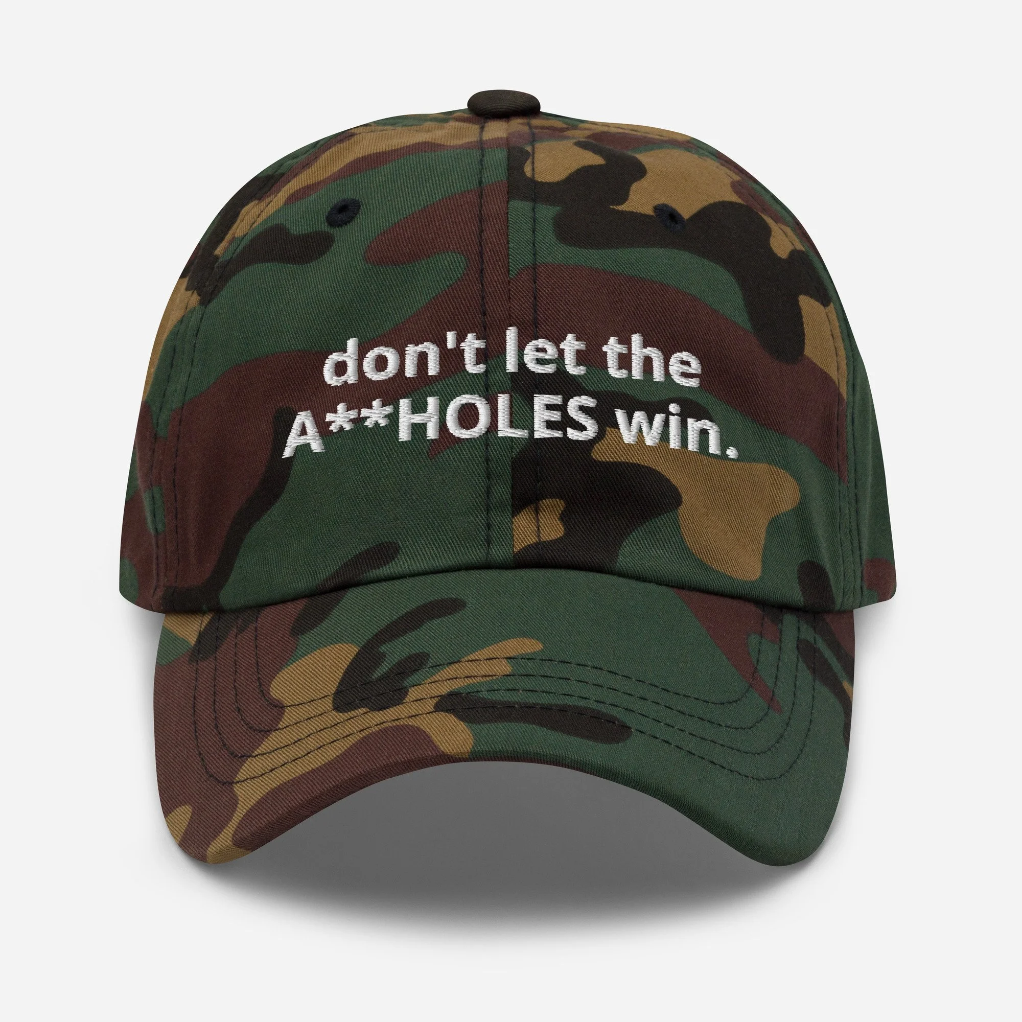 Don't let 'em  - Embroidered Dad Cap