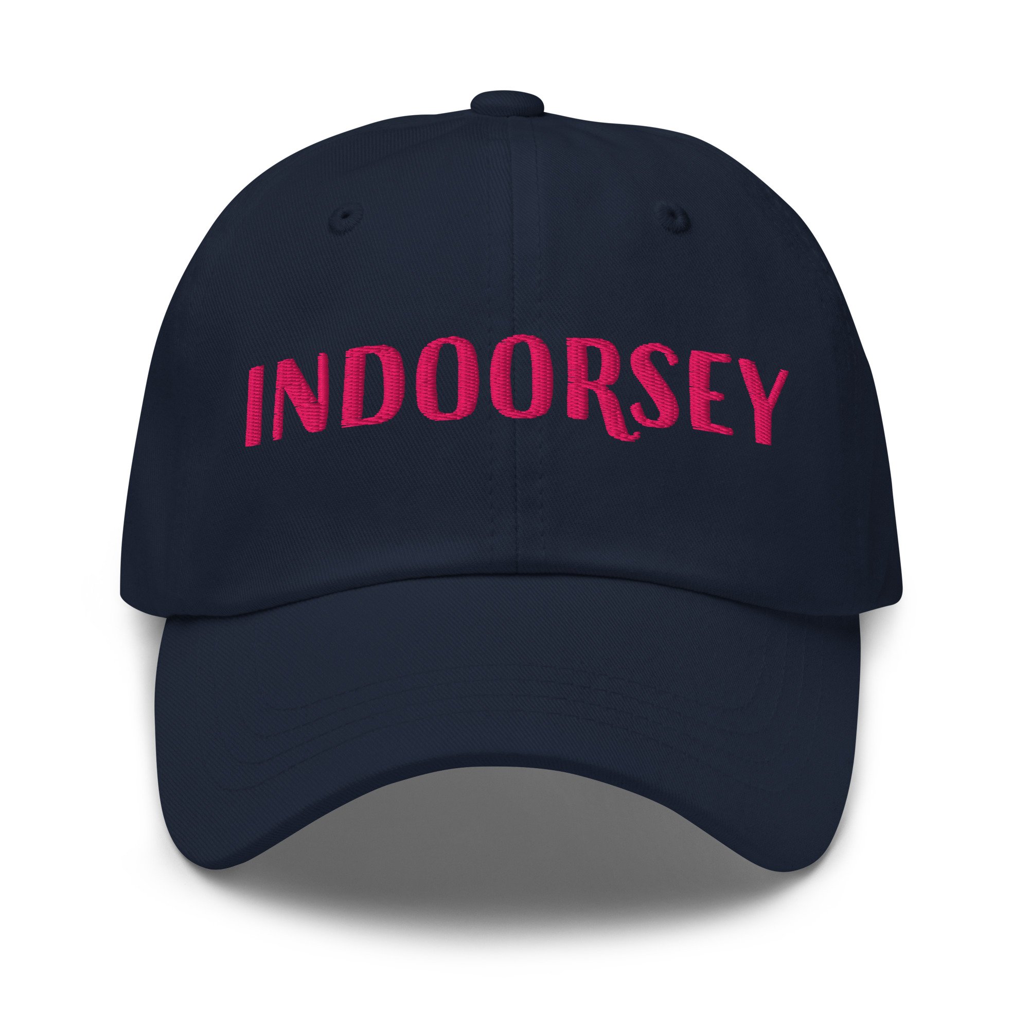 Indoorsey - Embroidered Dad Cap