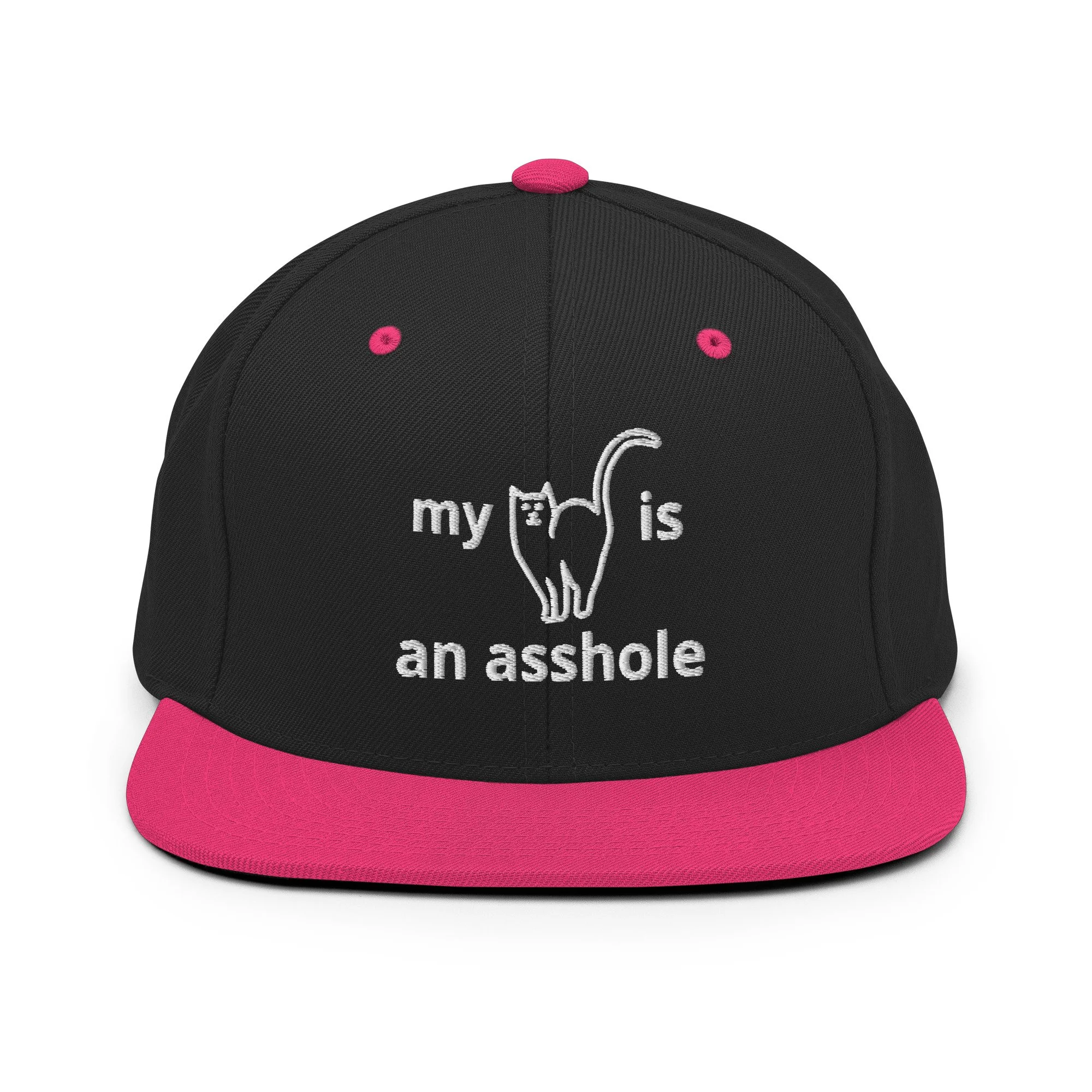 My Cat - Embroidered Snapback