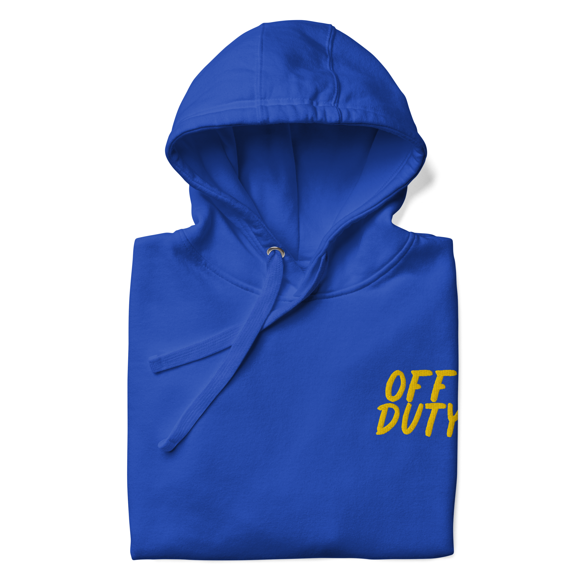 OFF DUTY- - Embroidered Hoodie