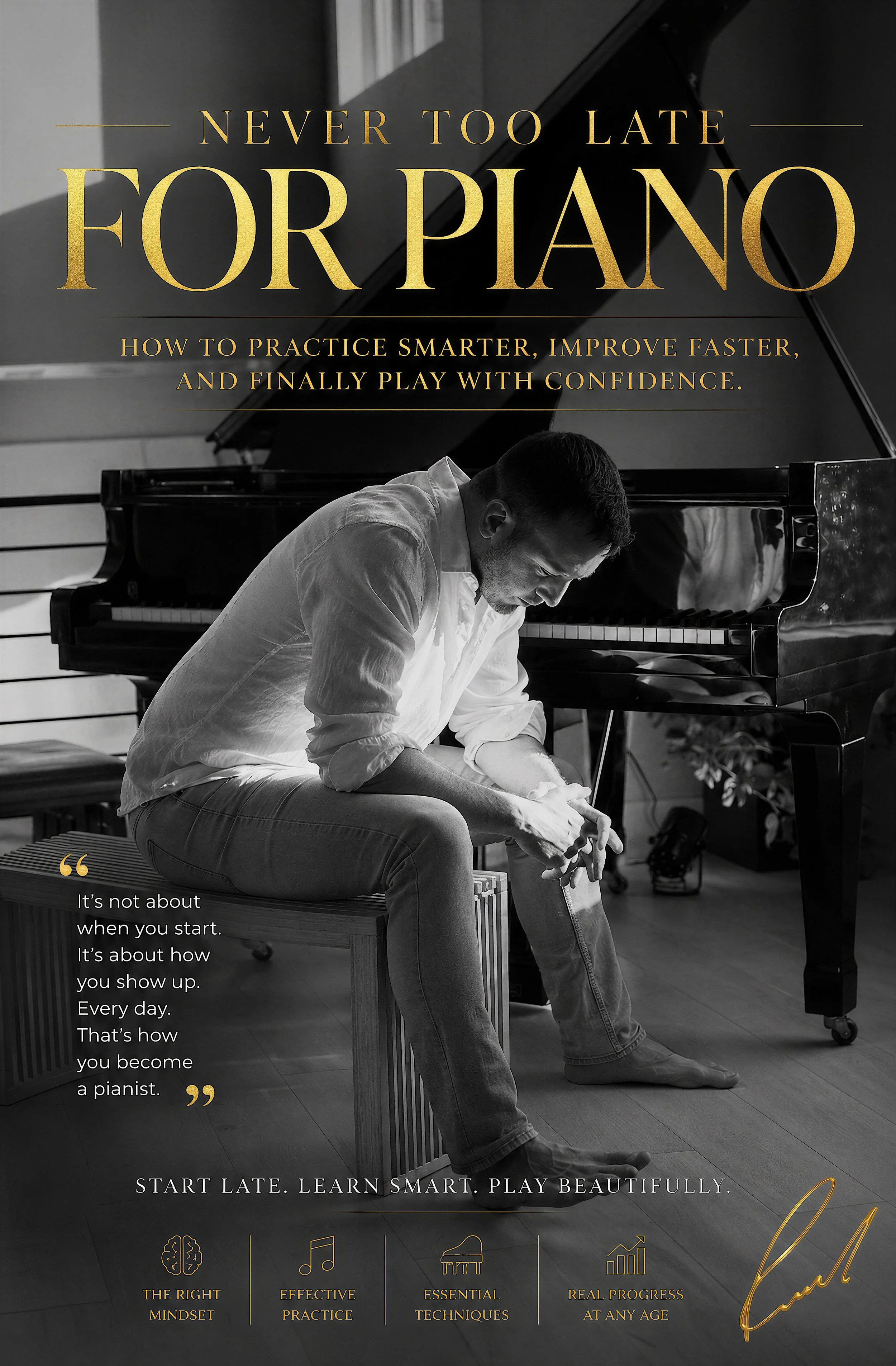 Never Too Late for Piano (book download) – REUEL