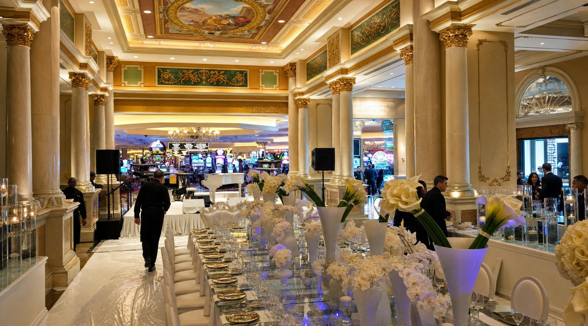 Sebastien Silvestri Venetian Reuel Piano Performance in Las Vegas.