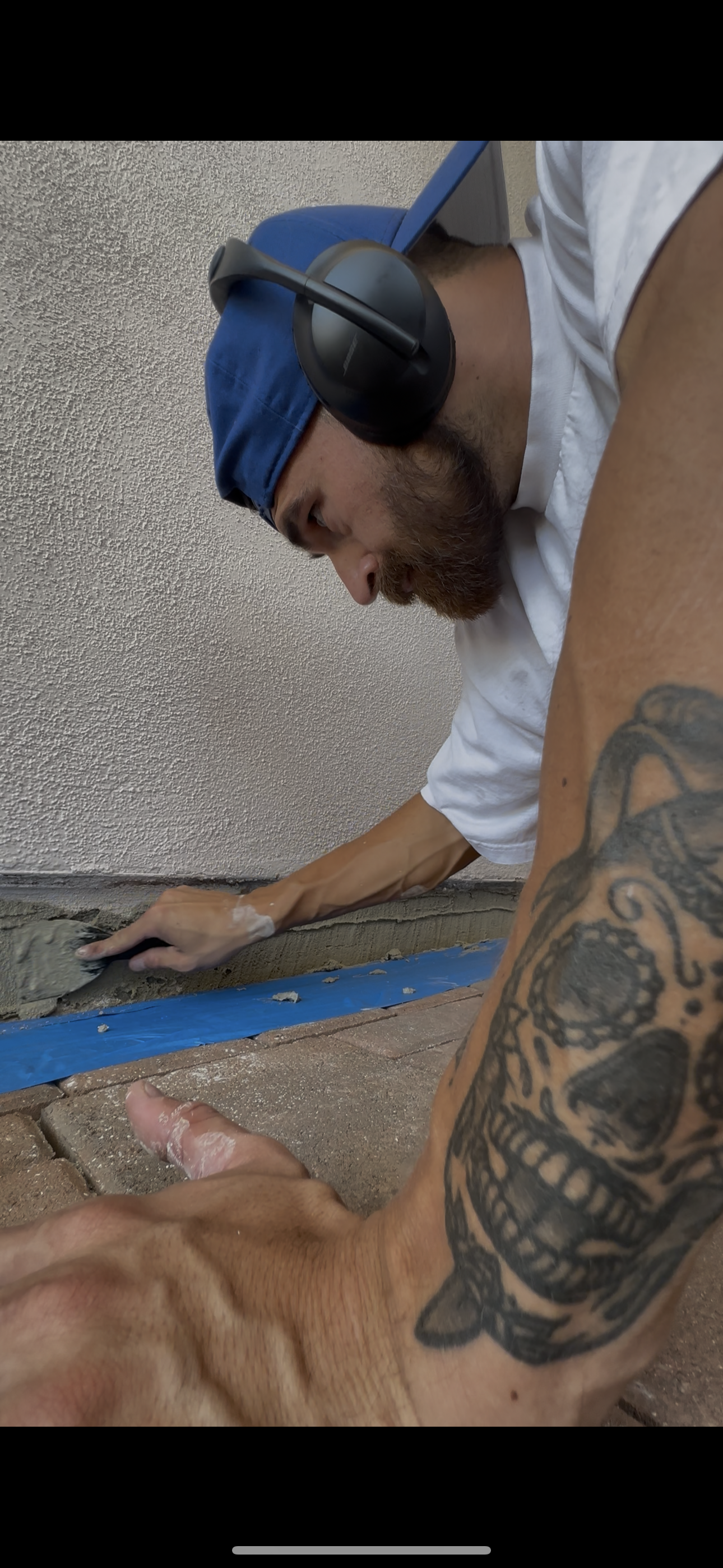 Stucco repair for damaged exterior wall in Laguna Beach, CA - Professional patch and texture matching