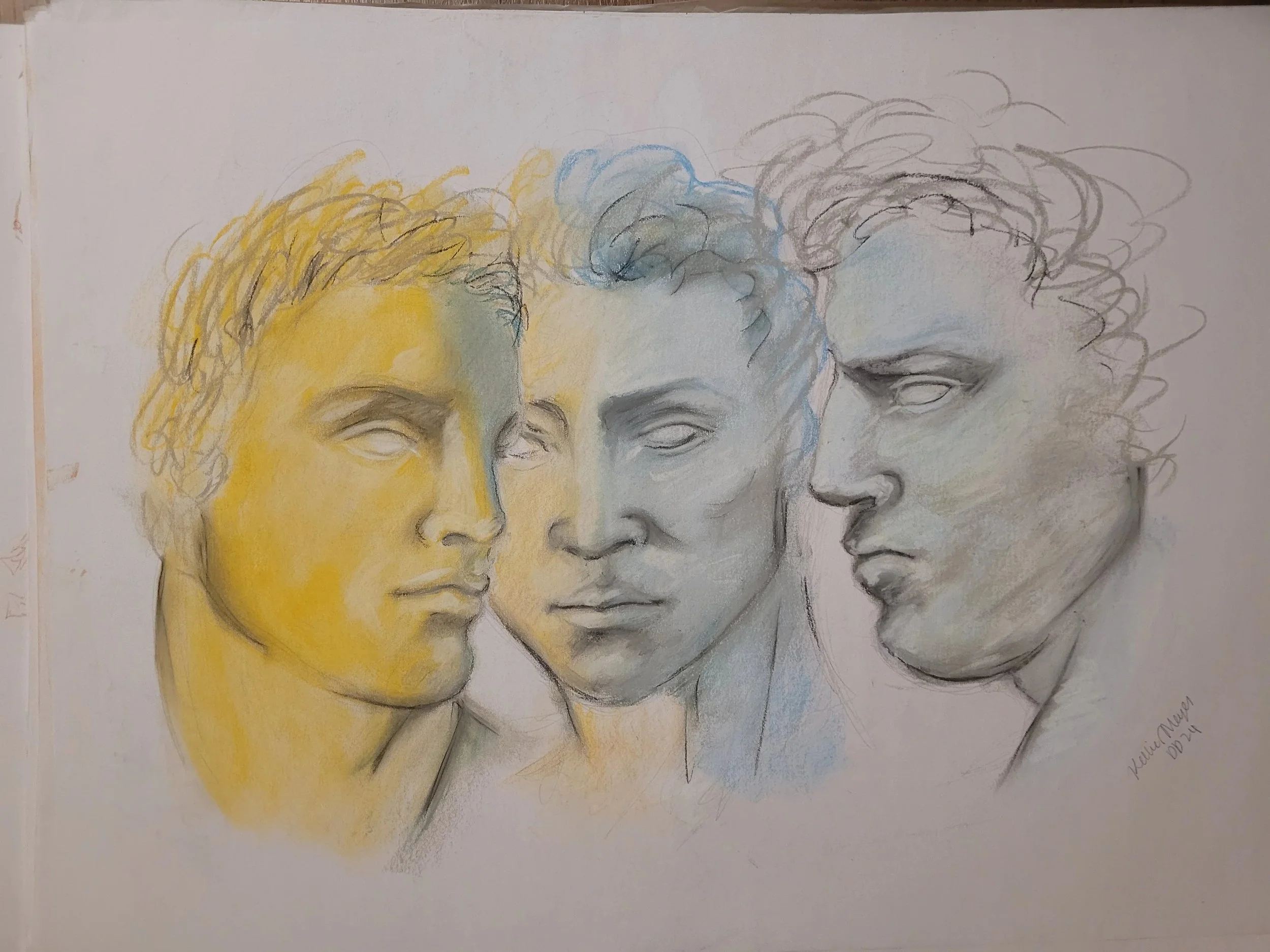 Drawing II: Light Study with Pastels