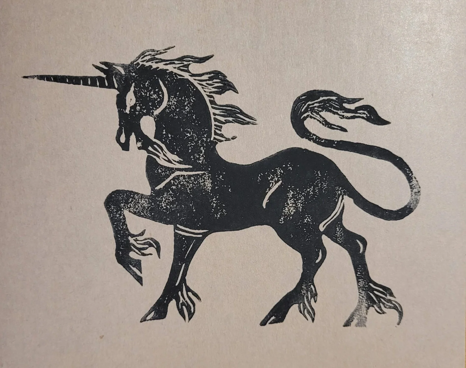 Unicorn, print (2023)
