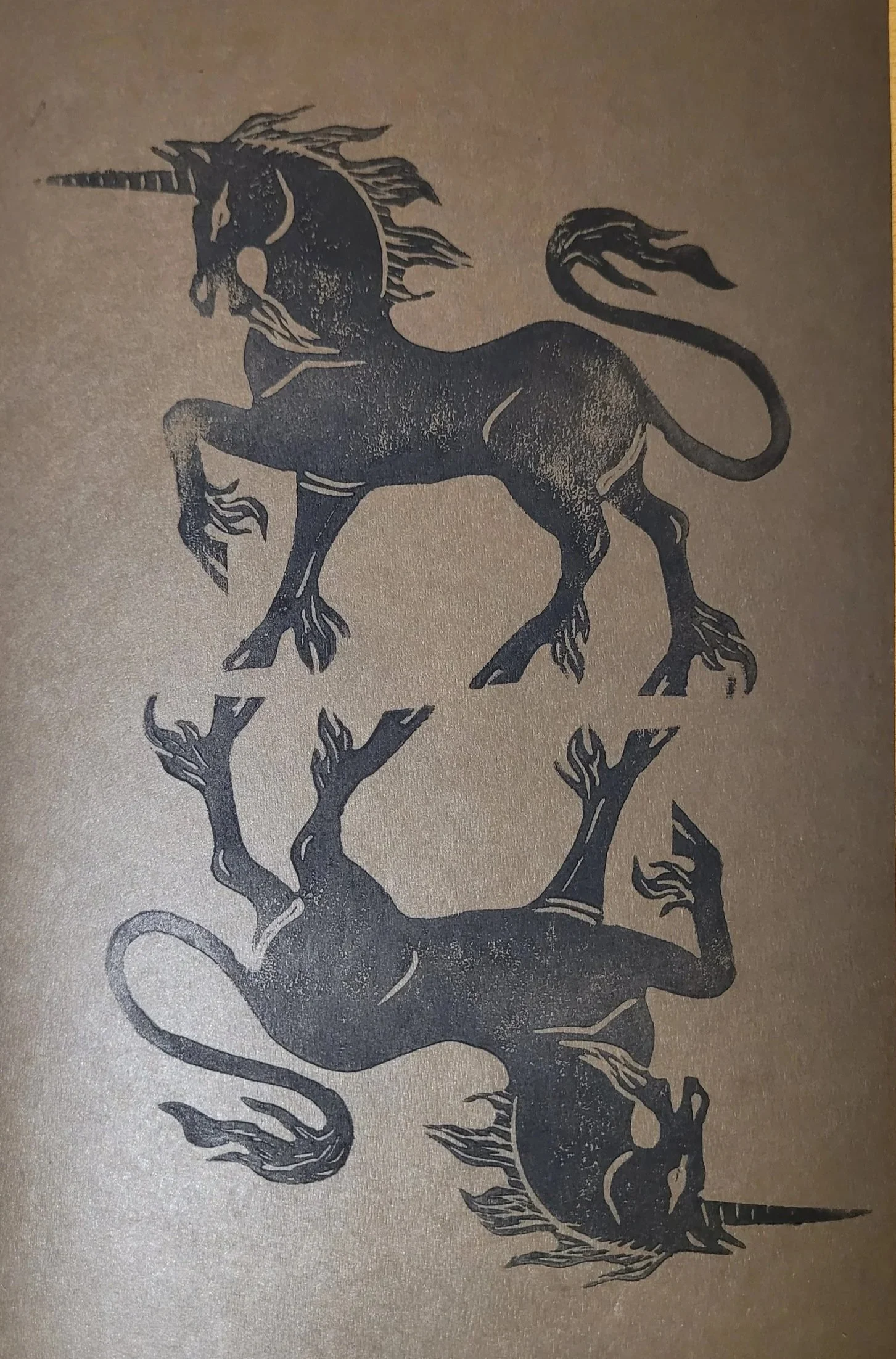 Unicorns, print (2023)