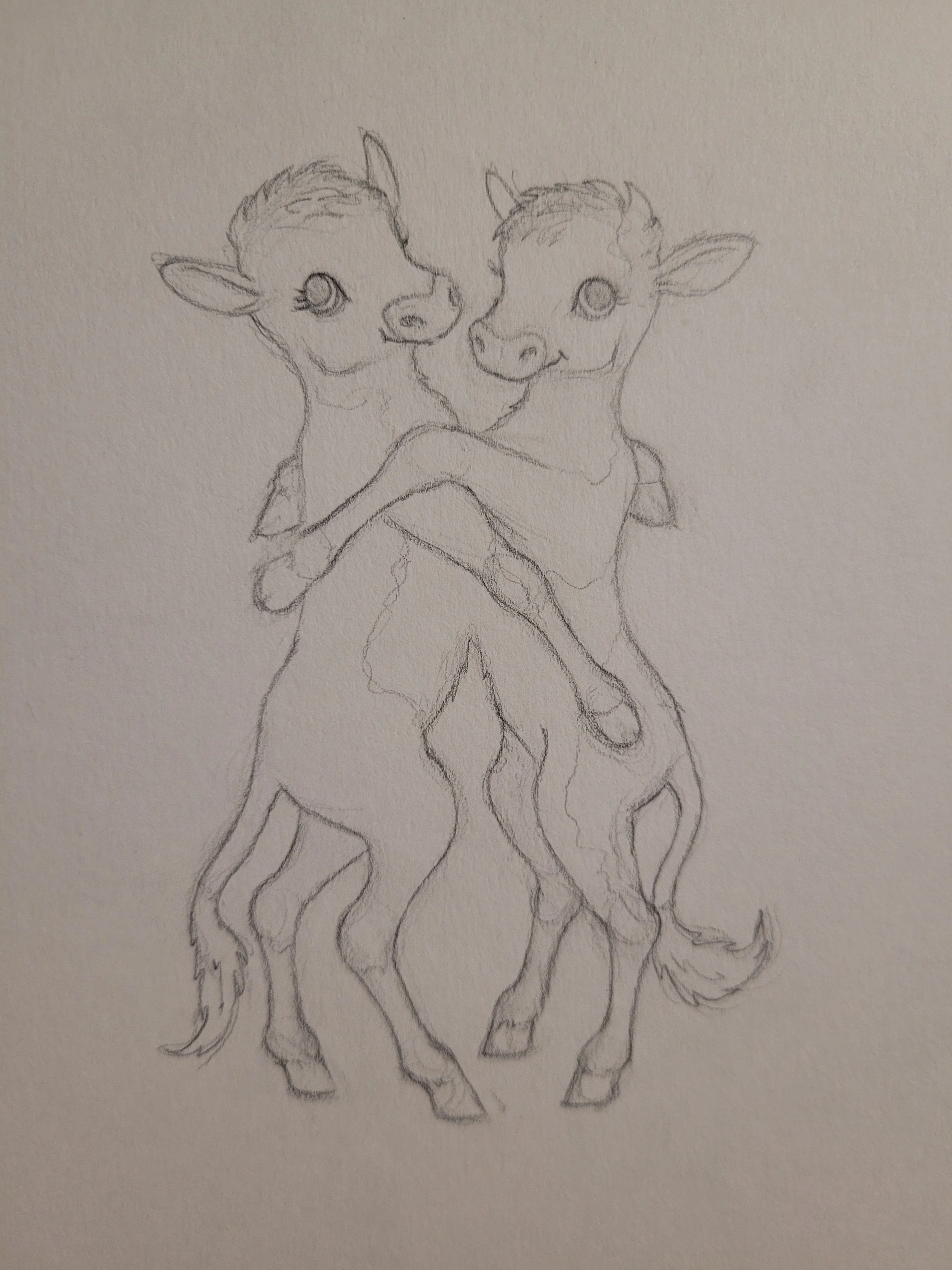 Dancing Calves Stickers: Sketch (2025)