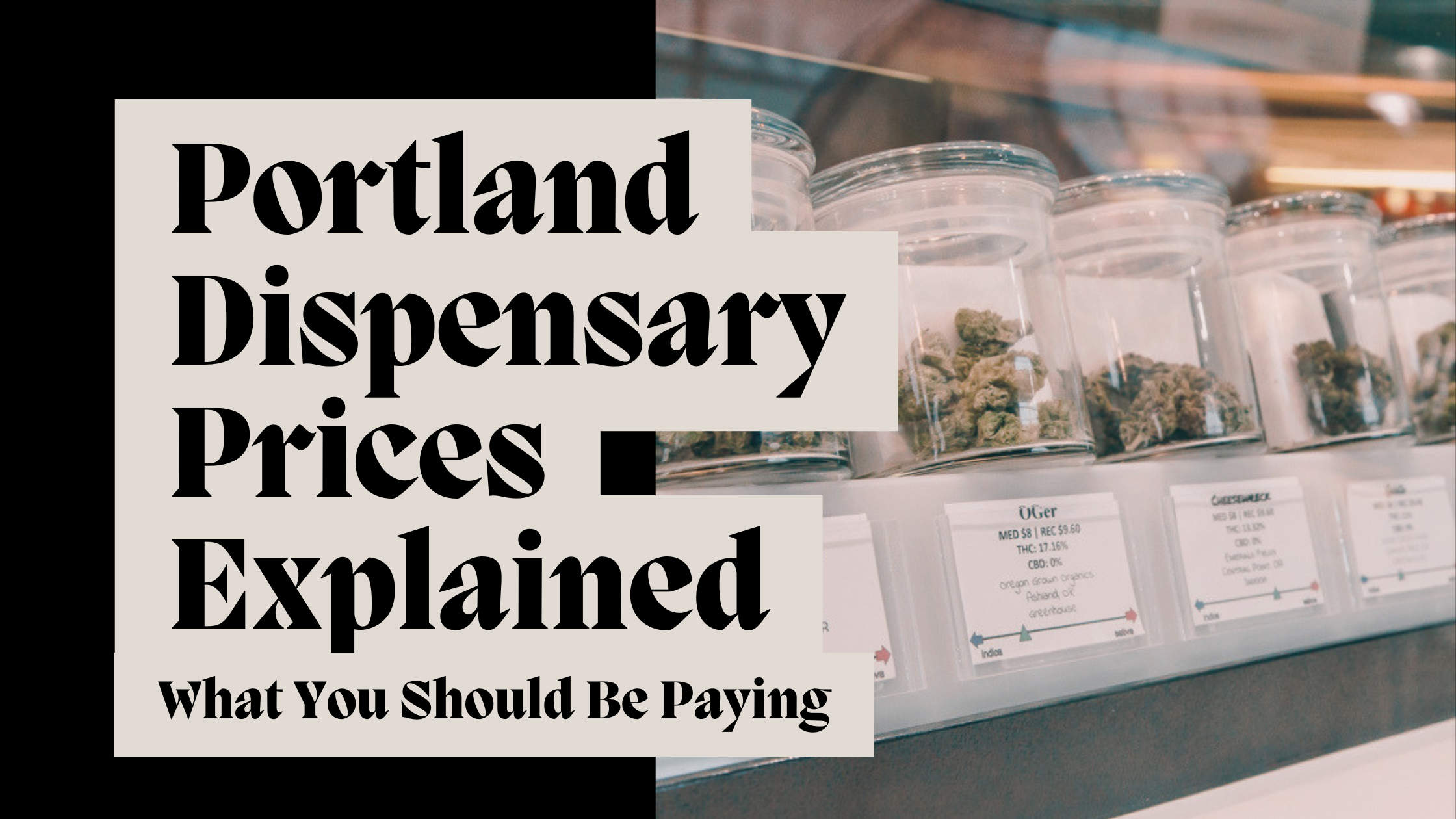 Portland Dispensary Prices Explained: What You Should Be Paying