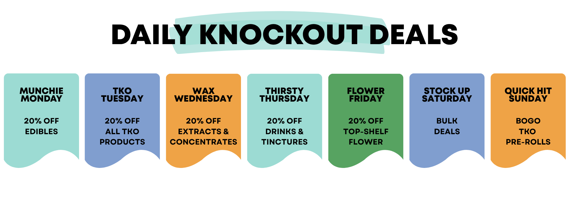 daily deals specials cannabis dispensary portland