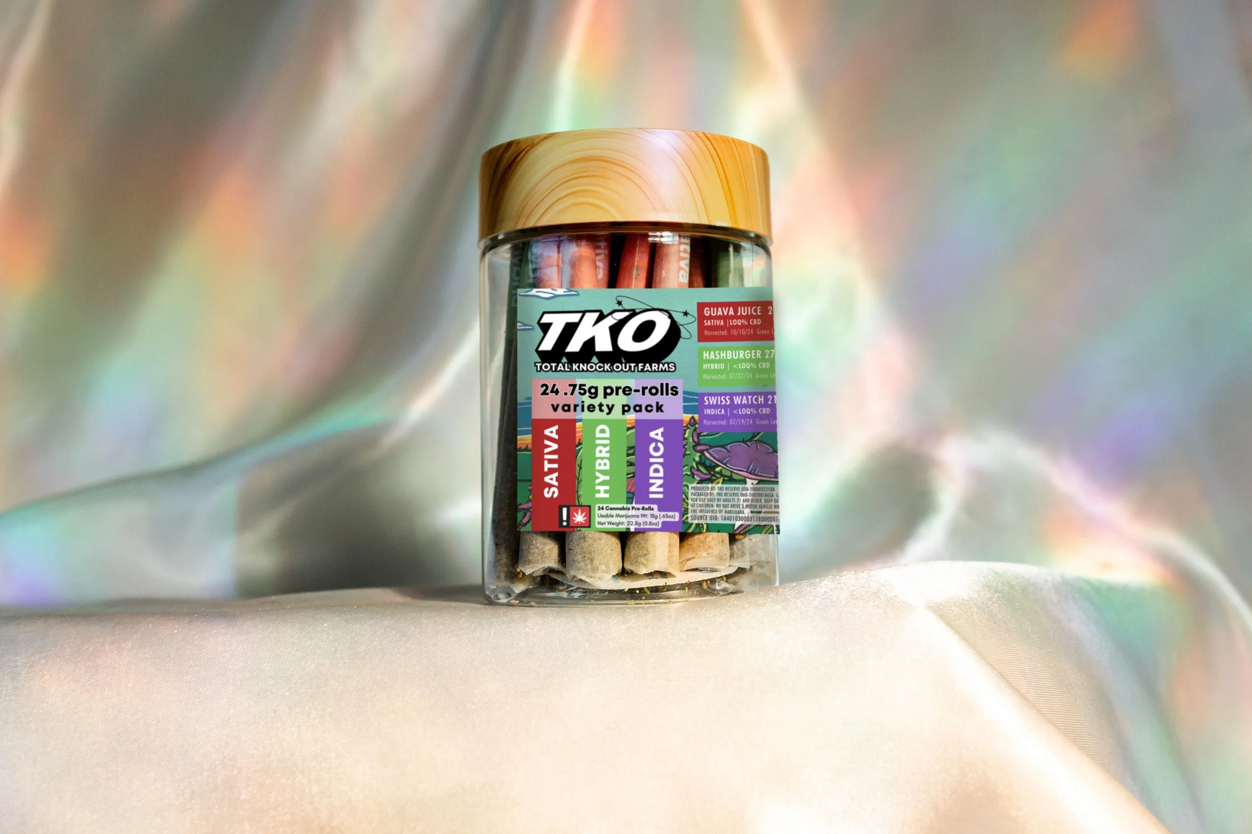 24 pack variety cannabis prerolls tko reserve oregon