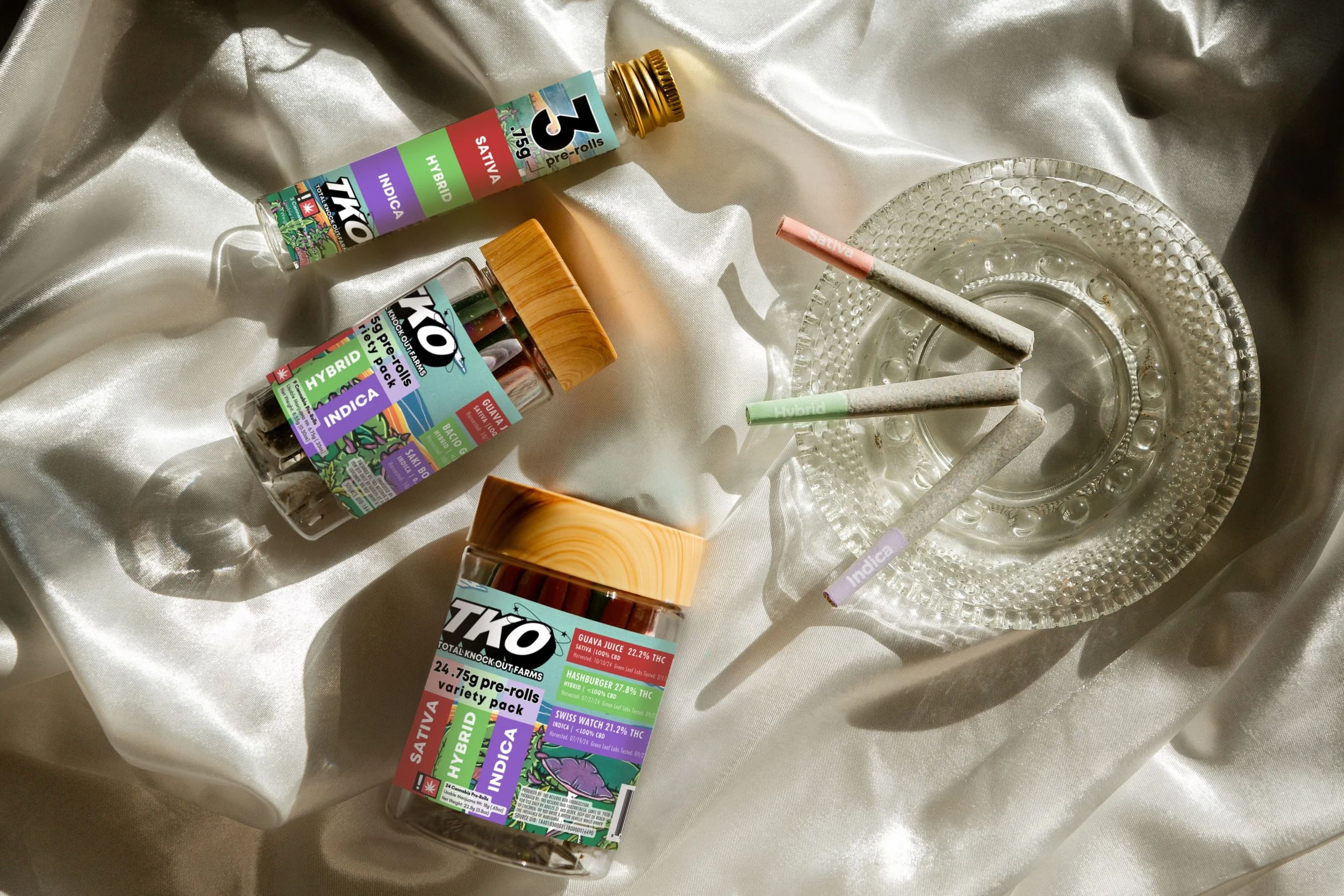 cannabis preroll variety packs tko farms