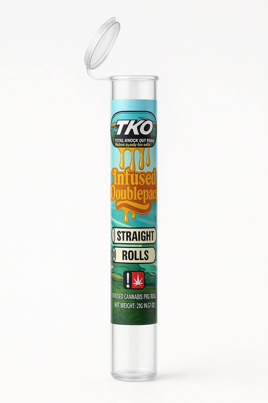 infused 2pk preroll straight roll prerolls tko farms