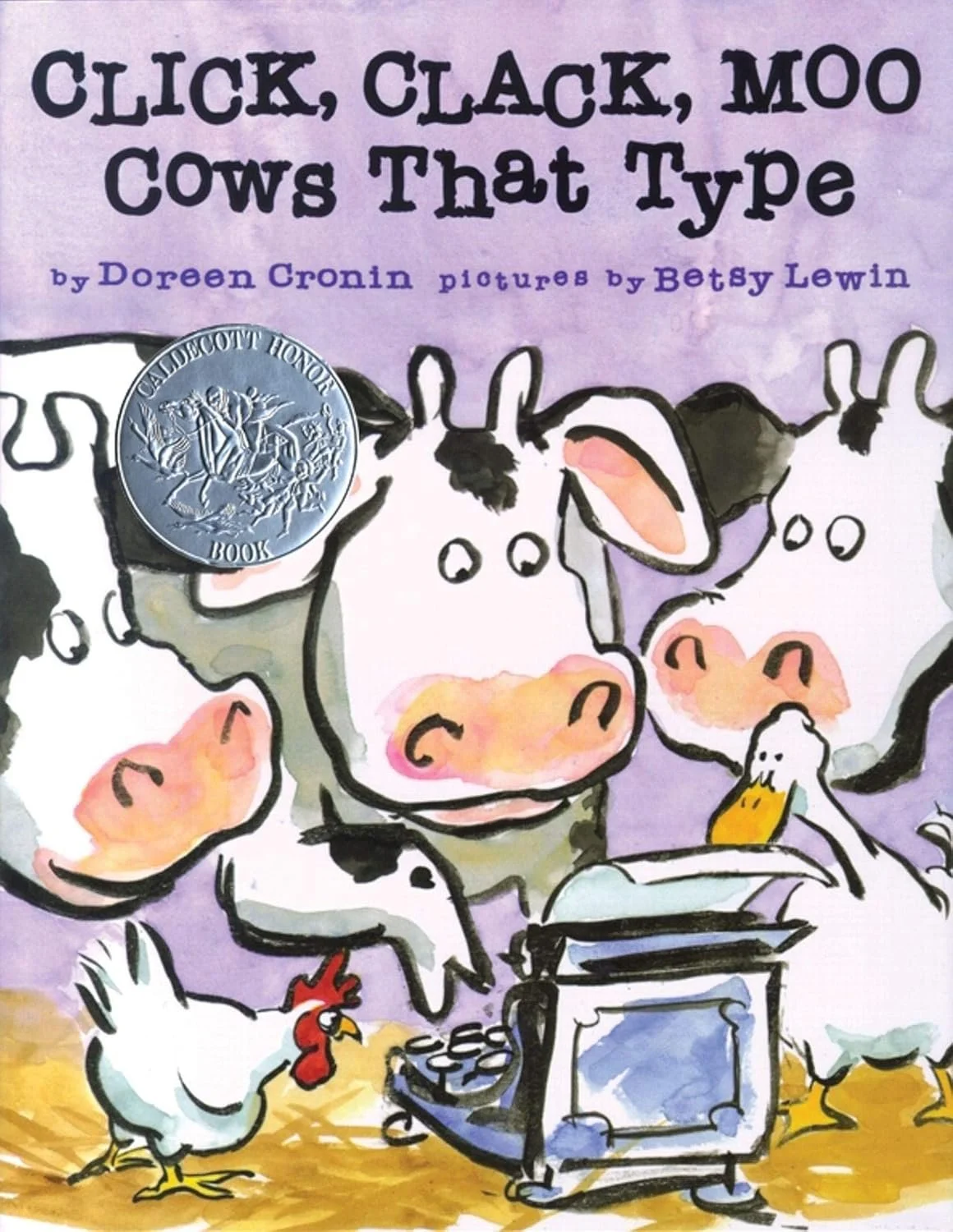 Video Book Talk: Click, Clack, Moo: Cows That Type