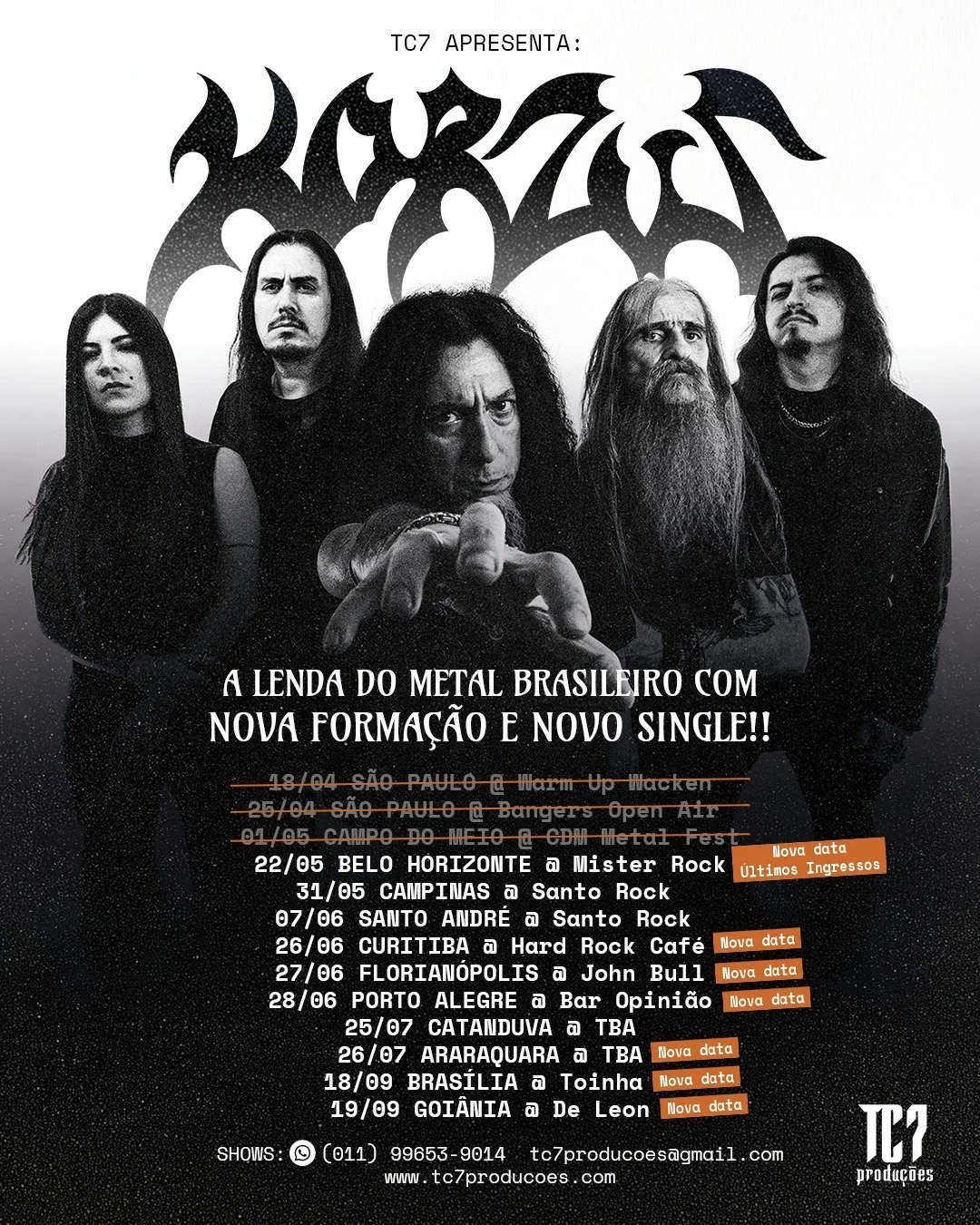 SHOWS KORZUS 2026