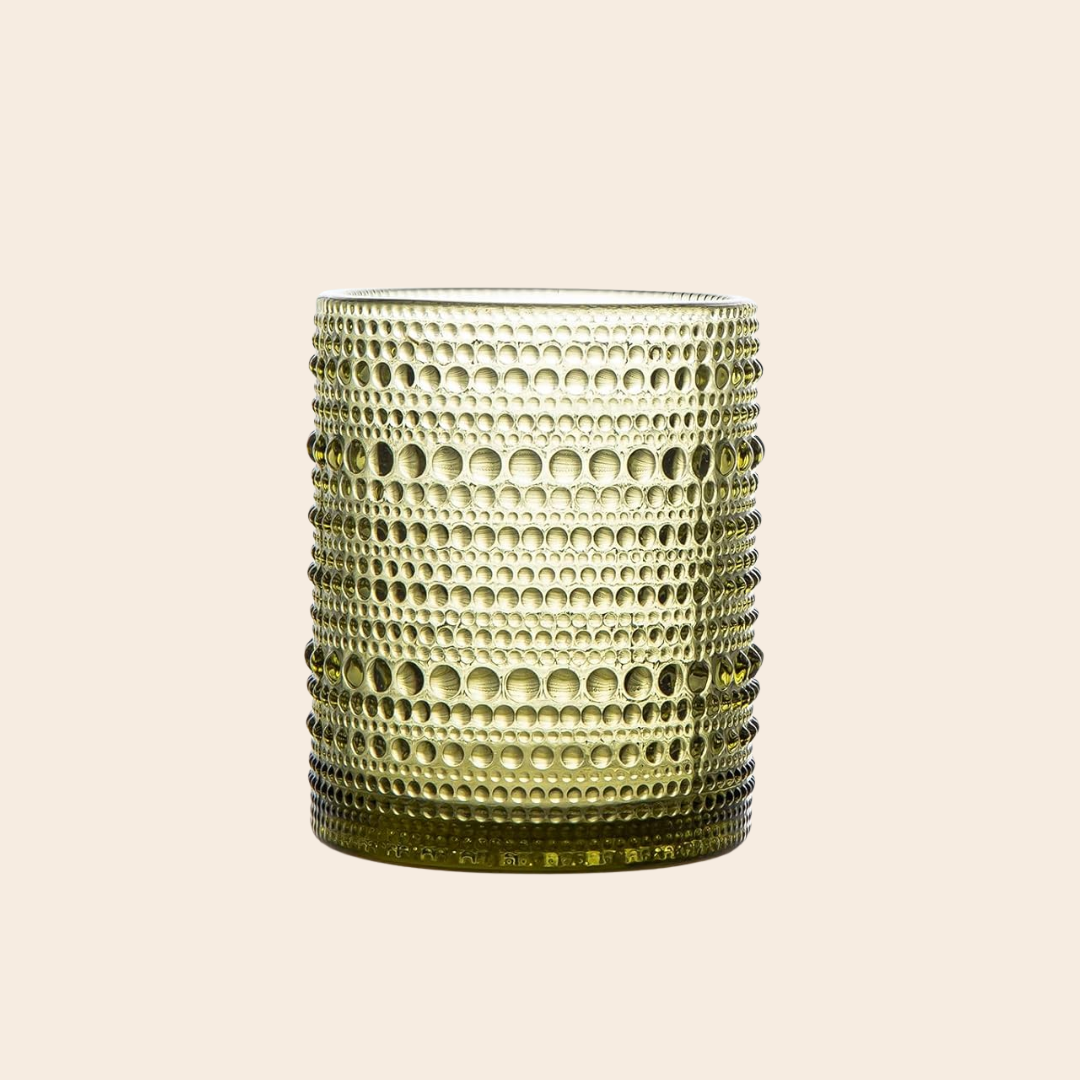 Nativo Green Drinking Glass
