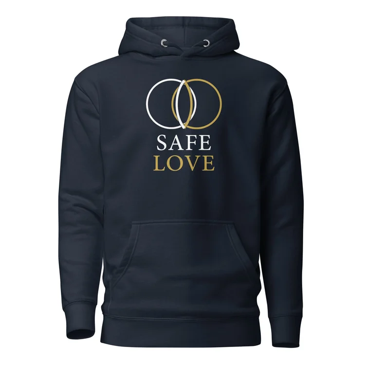 Rings Hoodie, Navy