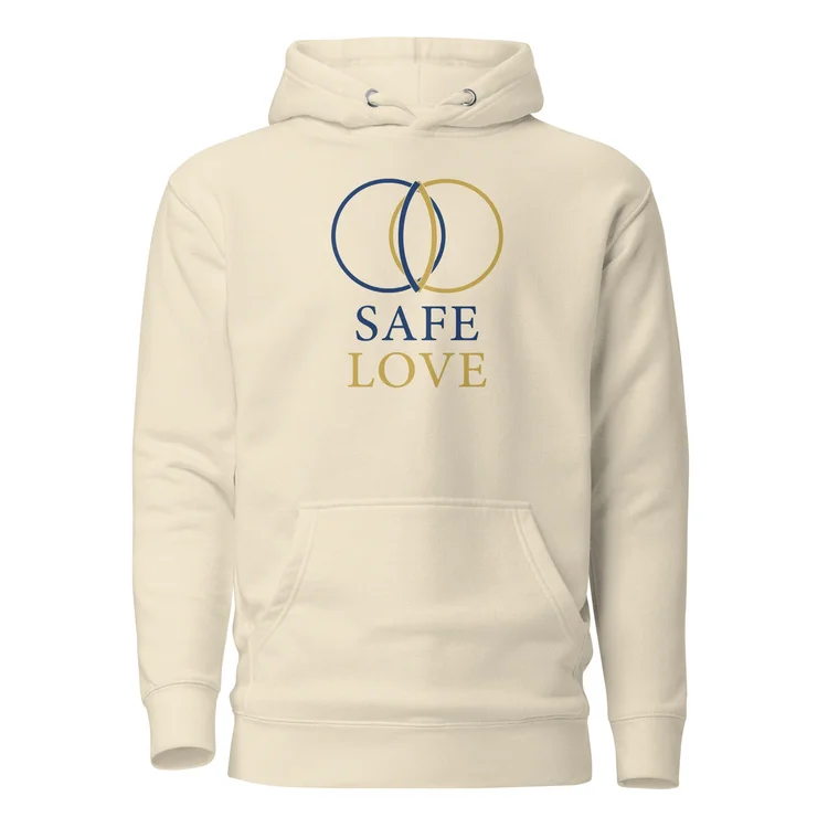 Rings Hoodie, Bone