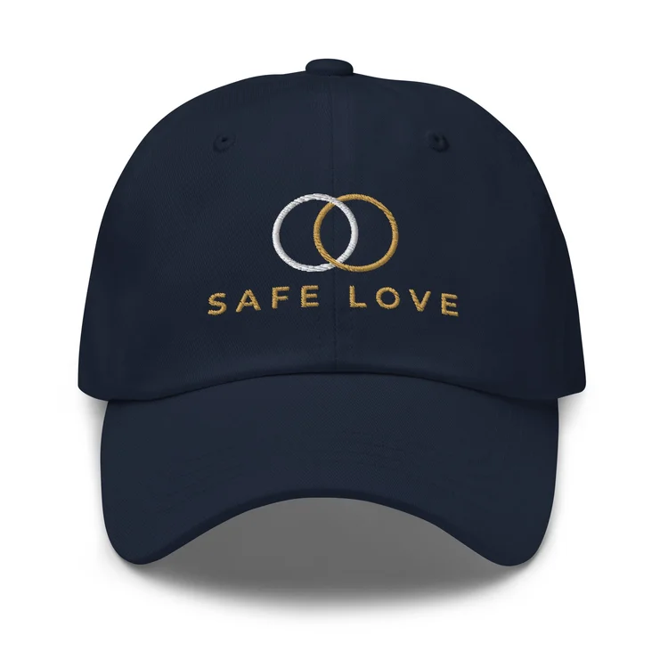 Embroidered Hat, Navy