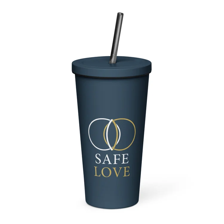Safe Love Tumbler, Navy