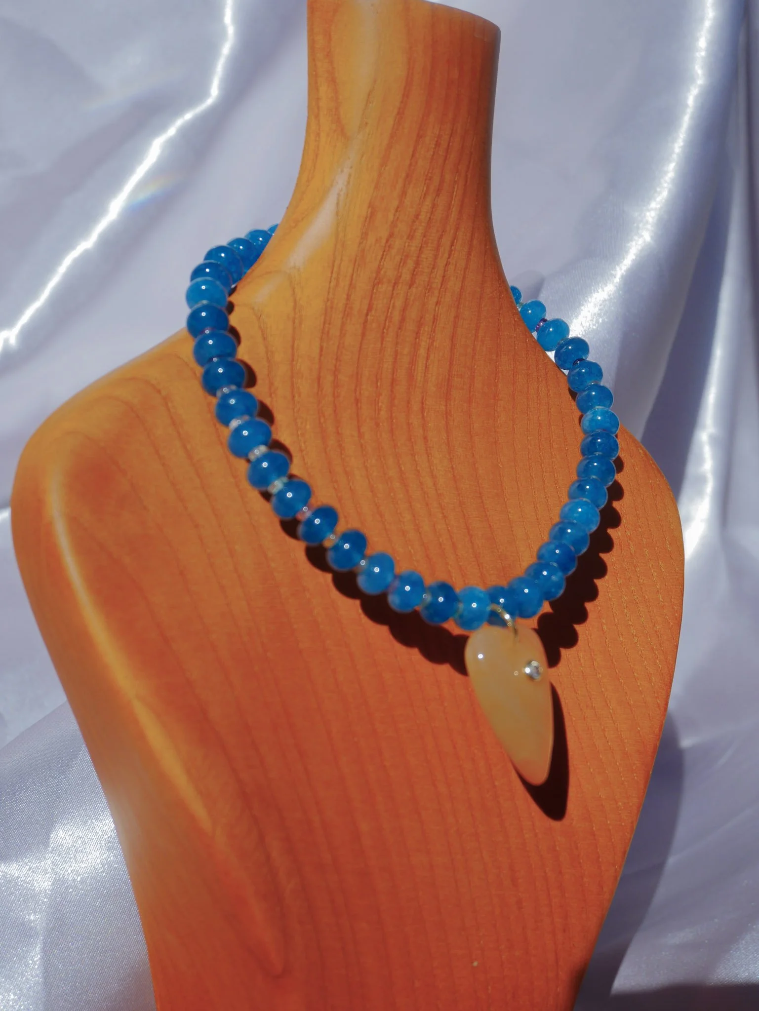 Blue Stone Necklace