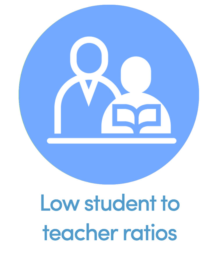 Low Student To Teacher Ratios