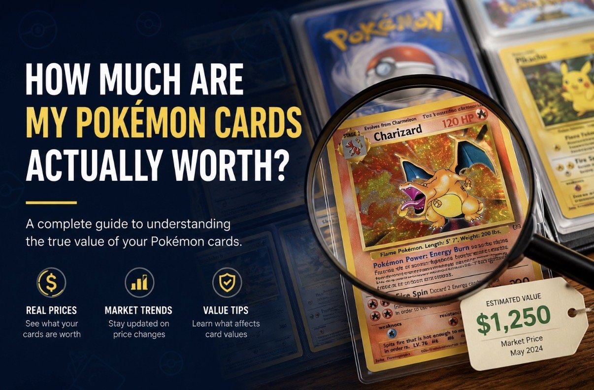 How Much Are My Pokémon Cards Worth? 