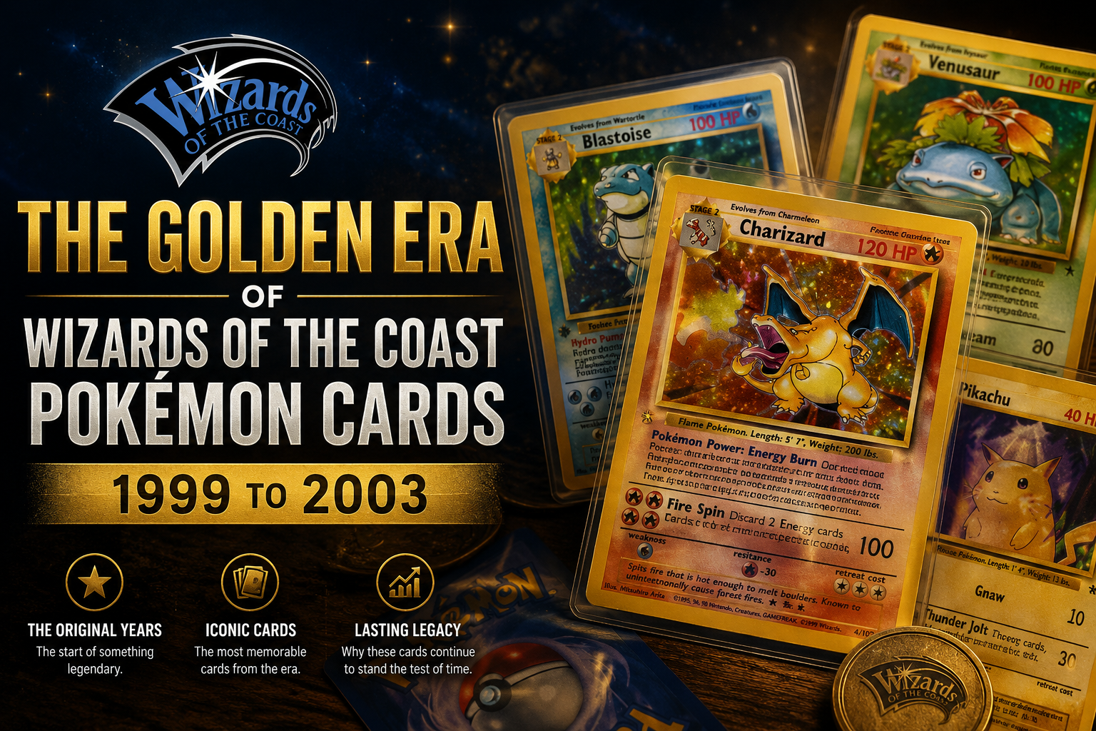 The Golden Era: Wizards of the Coast Pokémon Cards, 1999–2003