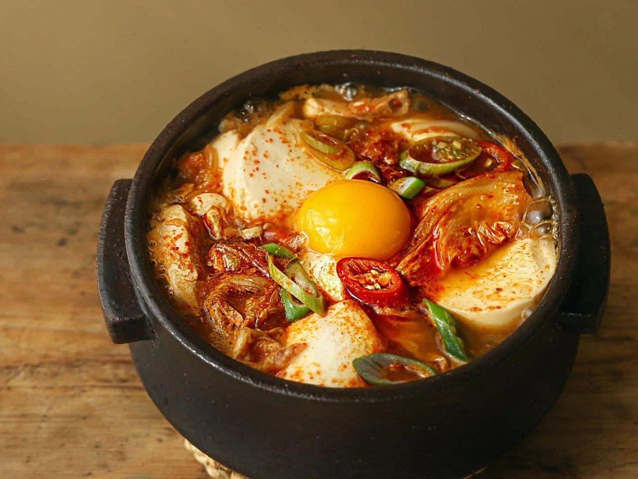 Beef Soft Tofu Stew