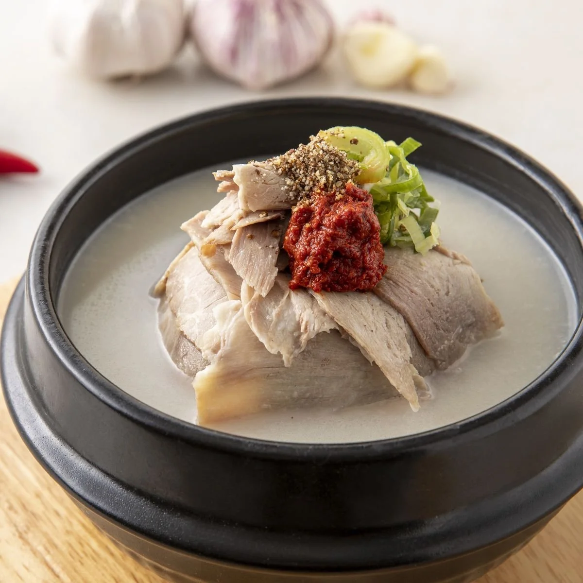Pork and Rice Soup