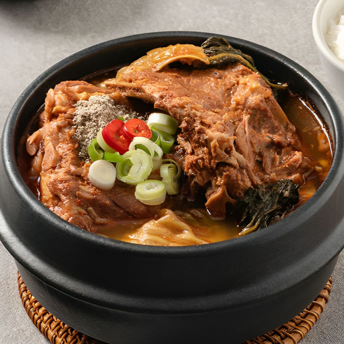 Pork Bone Hangover Soup