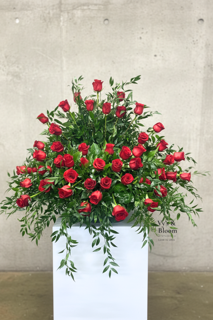 Rose Remembrance Urn Tribute