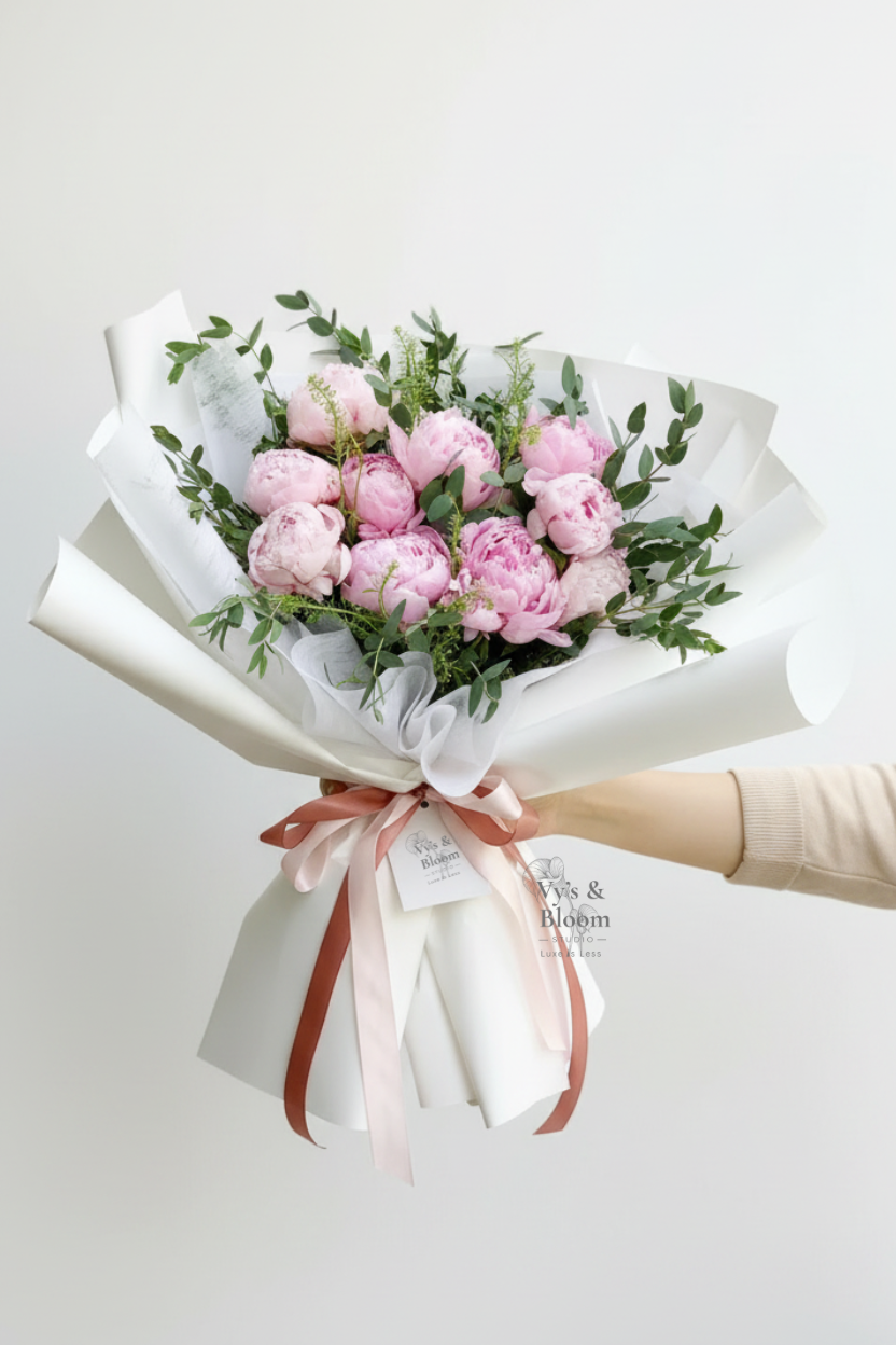 Seasonal Peony Bouquet