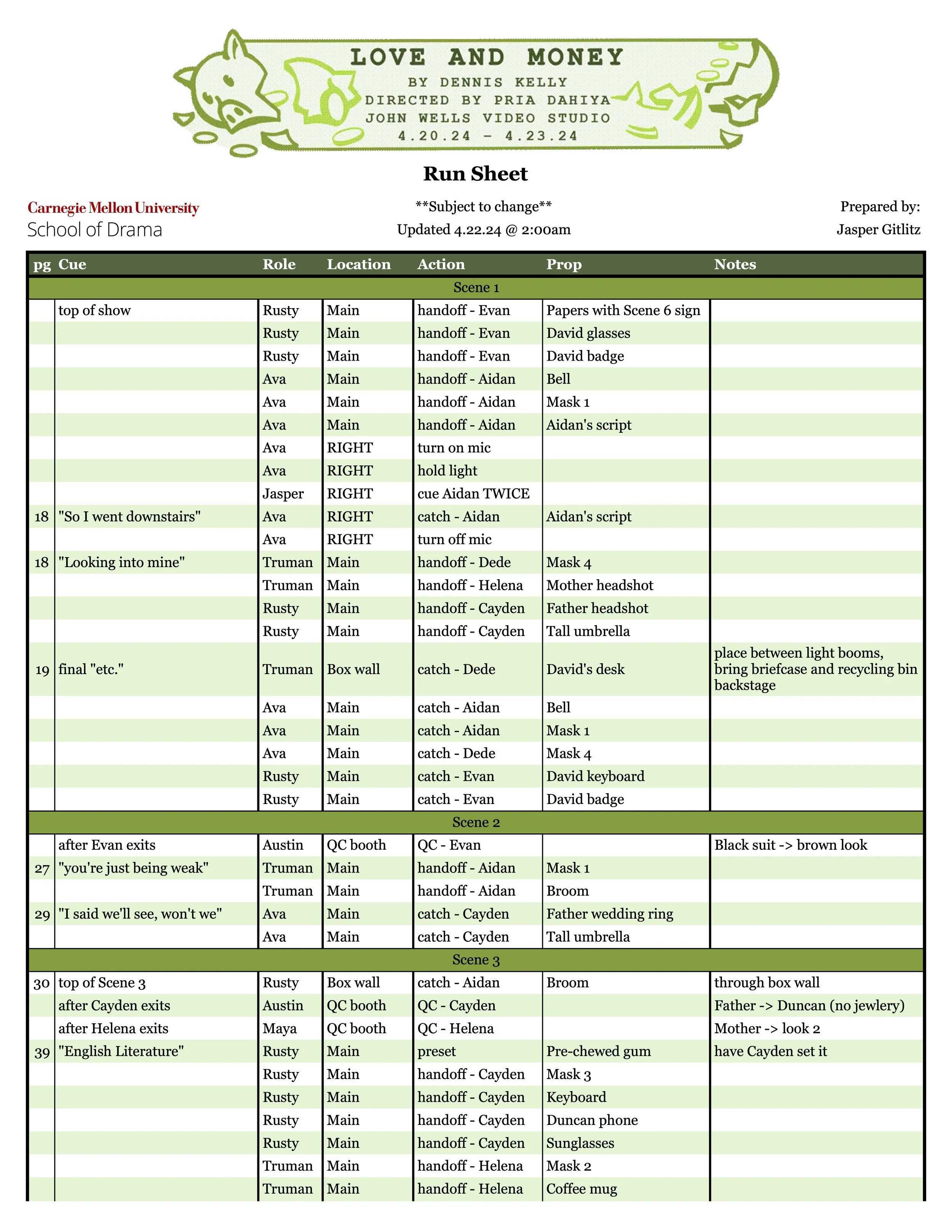 Love and Money Run Sheet.jpg
