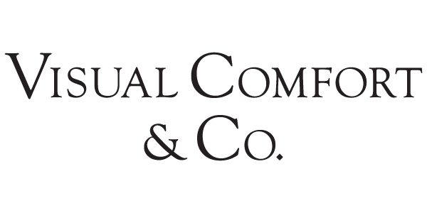 Logo for Visual Comfort & Co., featuring stylized text.