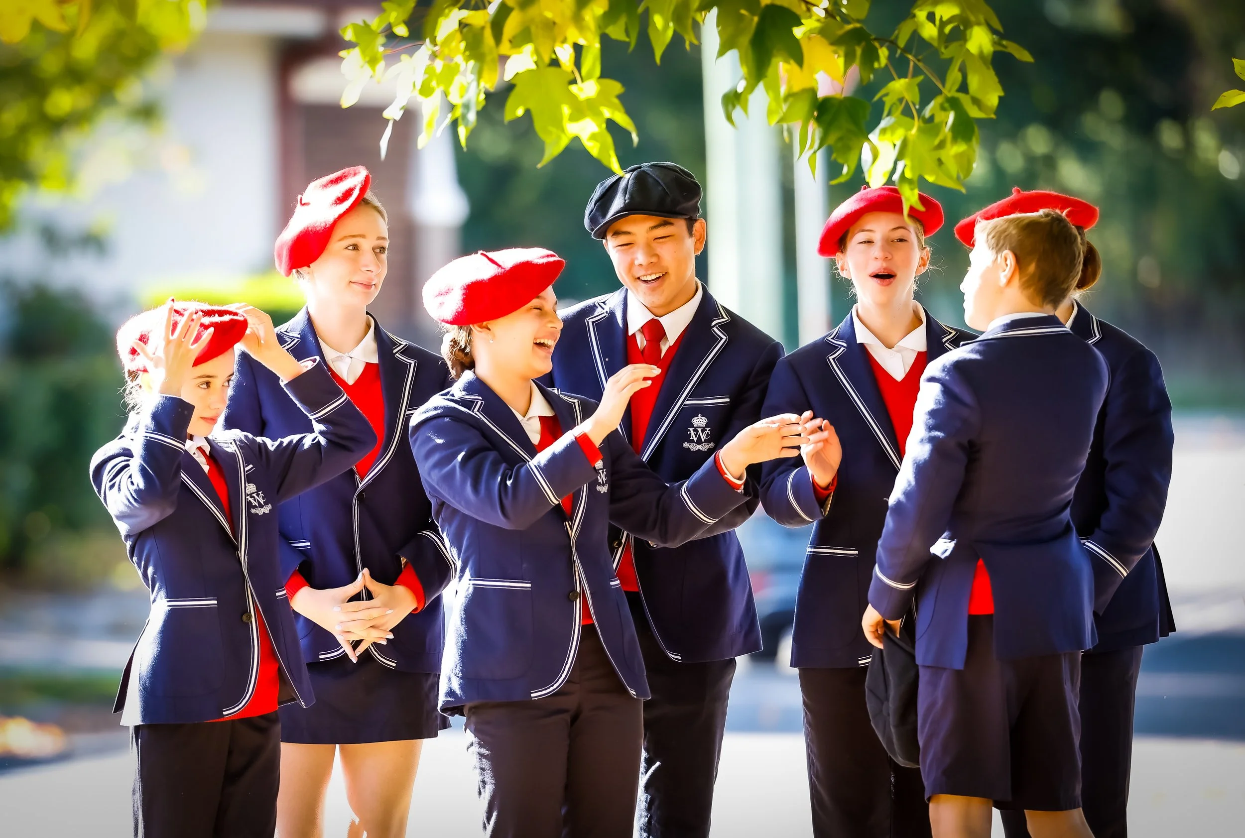 Junior and Senior Students at The Whitely College
