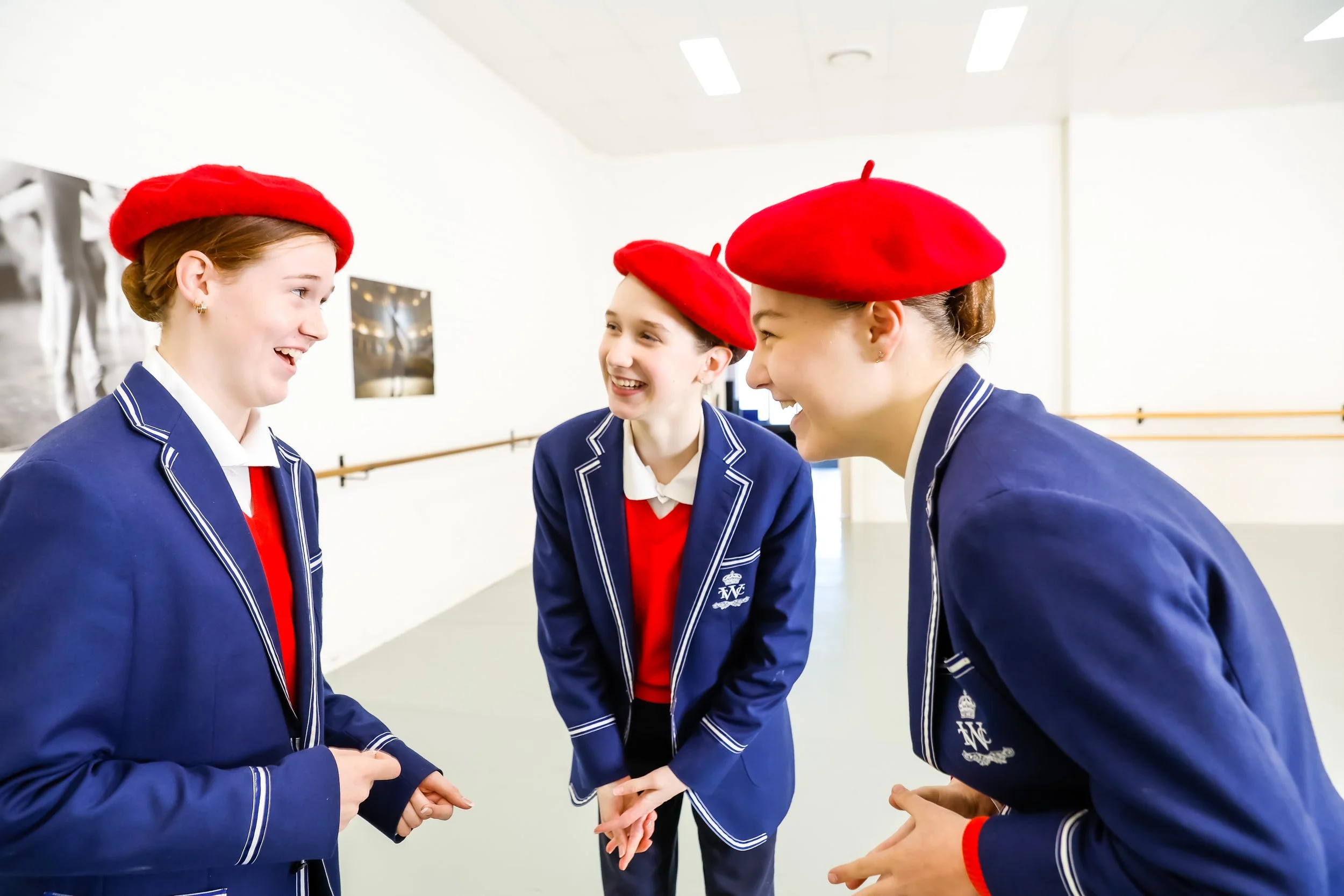 Friendships are developed at The Whiteley Collage that extend well past graduation